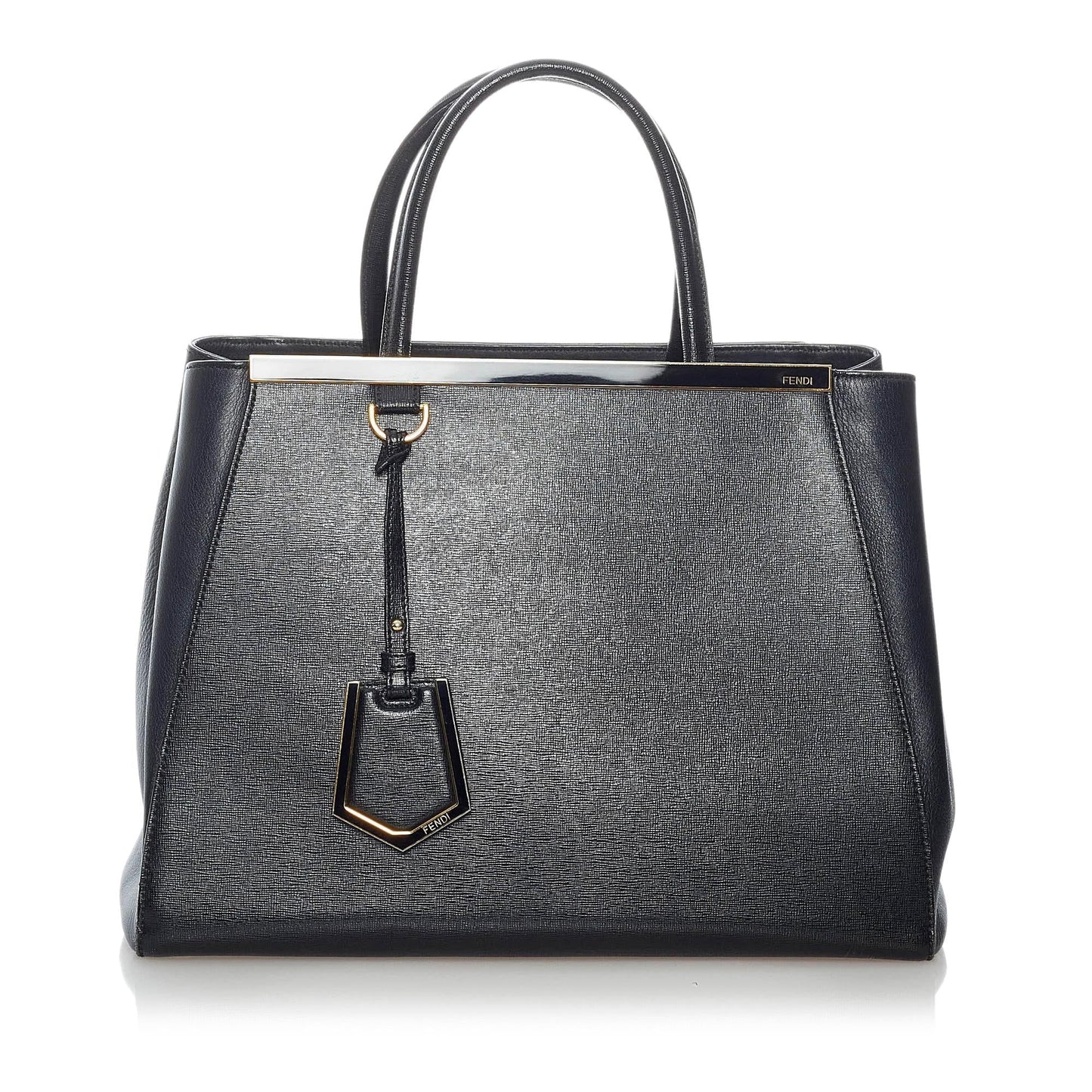 Luxury Fendi2Jours Leather Satchel (SHG-30771)