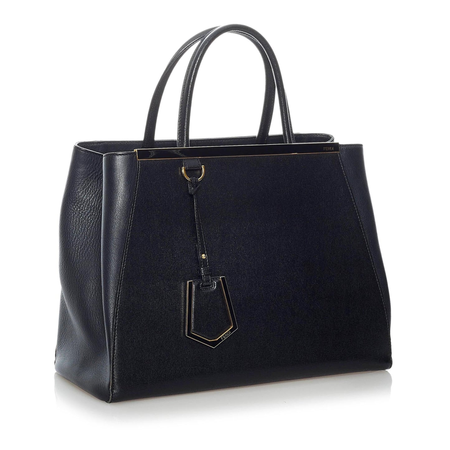 Luxury Fendi2Jours Leather Satchel (SHG-30771)