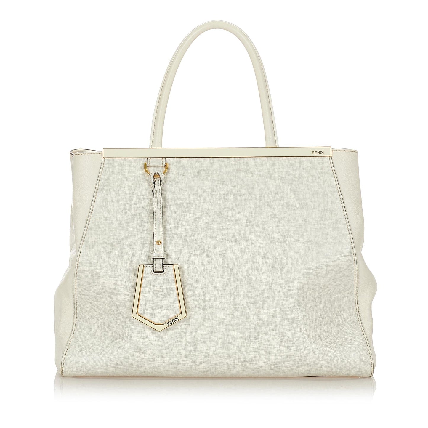 Luxury Fendi2Jours Leather Satchel (SHG-31907)