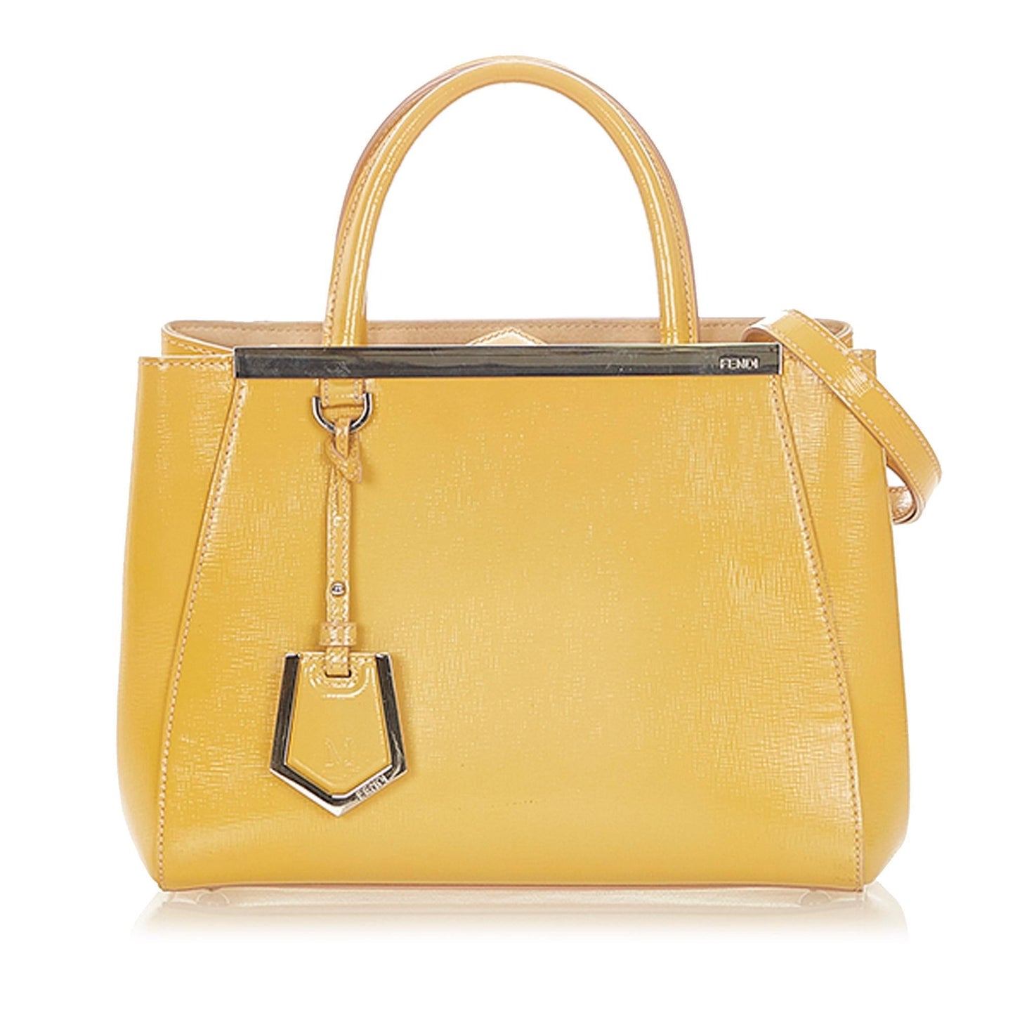 Luxury Fendi2Jours Leather Satchel (SHG-32166)