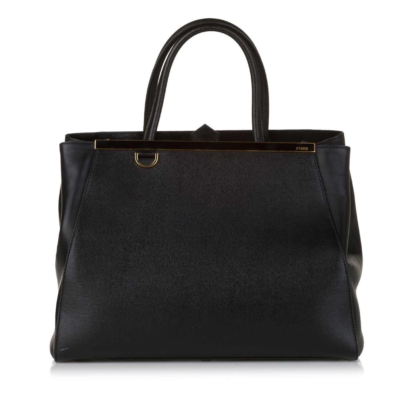 Luxury Fendi2Jours Leather Satchel (SHG-32224)