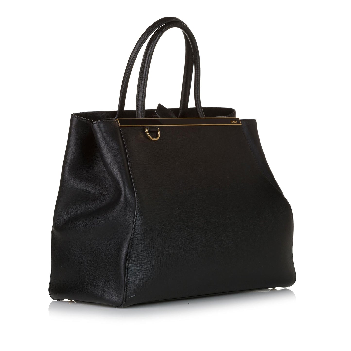 Luxury Fendi2Jours Leather Satchel (SHG-32224)