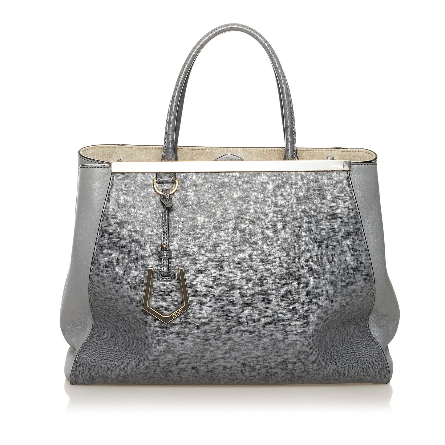 Luxury Fendi2Jours Leather Satchel (SHG-35691)
