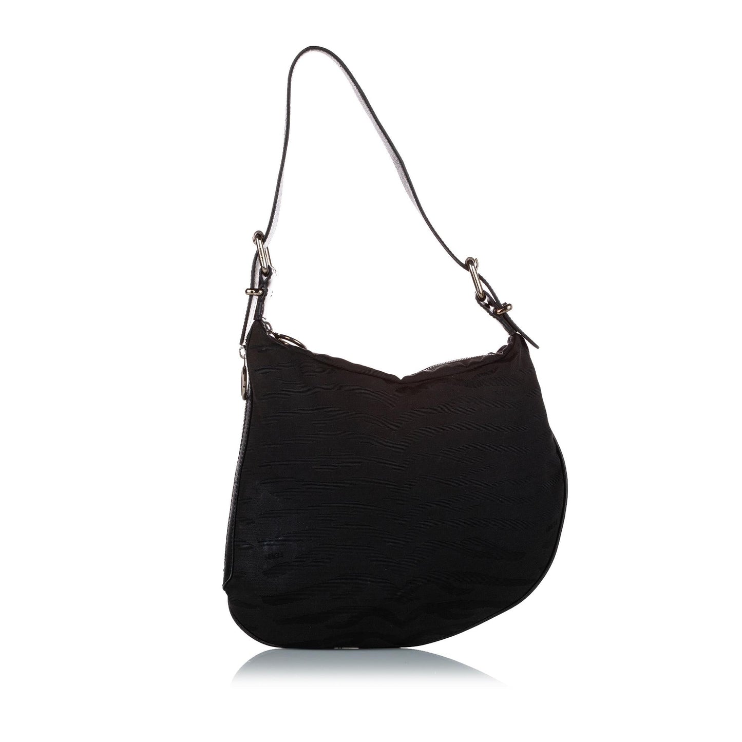 Luxury FendiAnimal Print Oyster Canvas Shoulder Bag (SHG-25272)