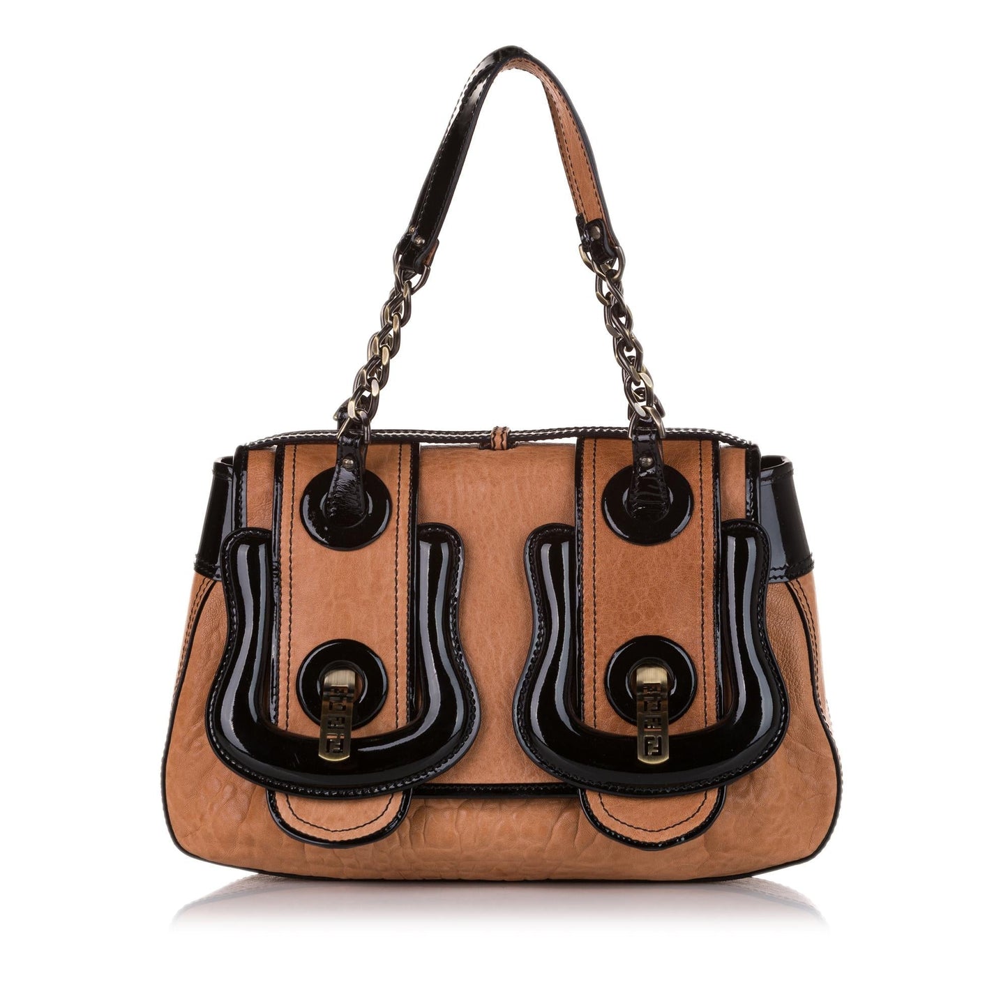 Luxury FendiB. Bag Leather Handbag (SHG-34835)