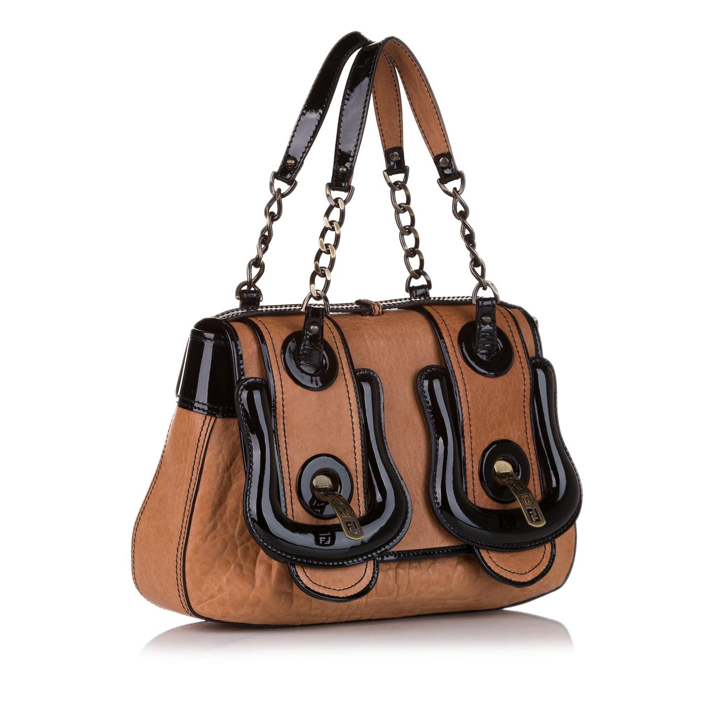 Luxury FendiB. Bag Leather Handbag (SHG-34835)