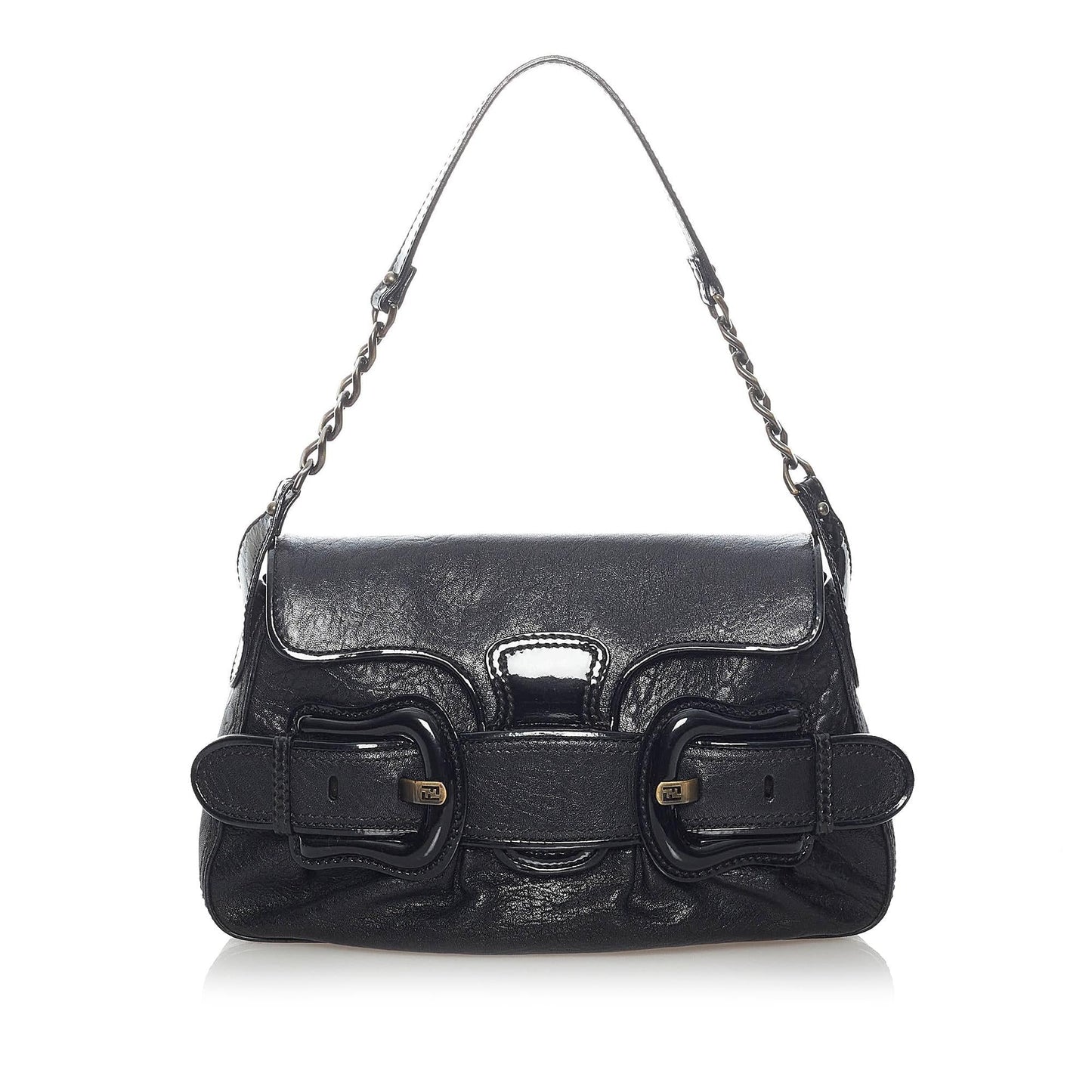 Luxury FendiB Bis Leather Shoulder Bag (SHG-31432)
