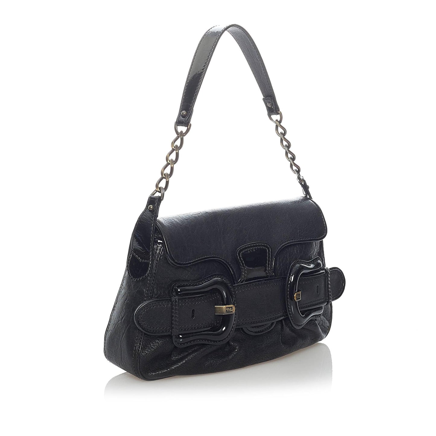 Luxury FendiB Bis Leather Shoulder Bag (SHG-31432)