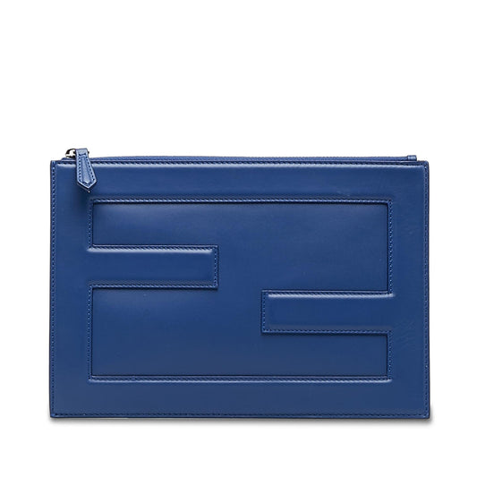 Luxury FendiBaguette Leather Zip Clutch Bag (SHG-OiTX6Y)