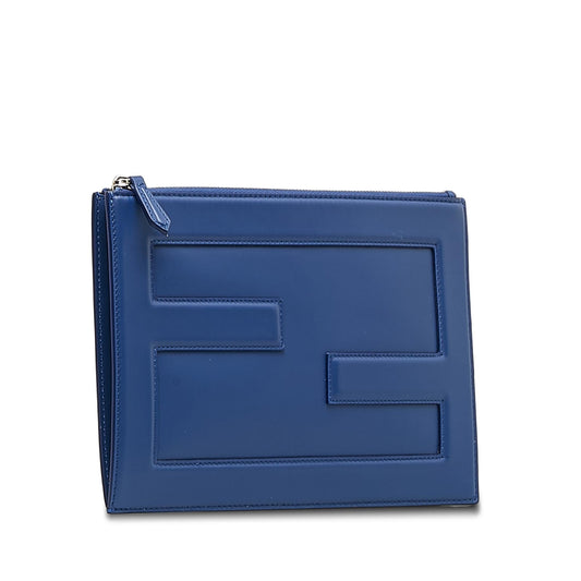 Luxury FendiBaguette Leather Zip Clutch Bag (SHG-OiTX6Y)