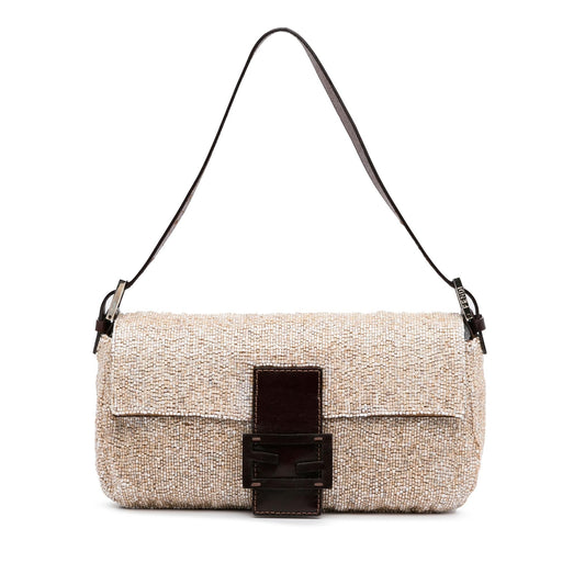 Luxury FendiBeaded Baguette (SHG-F4NxUf)
