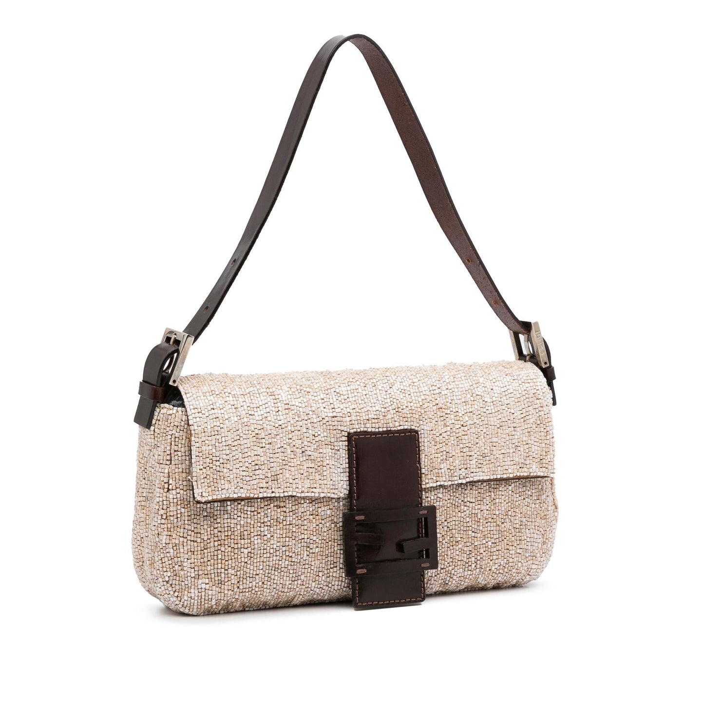 Luxury FendiBeaded Baguette (SHG-F4NxUf)