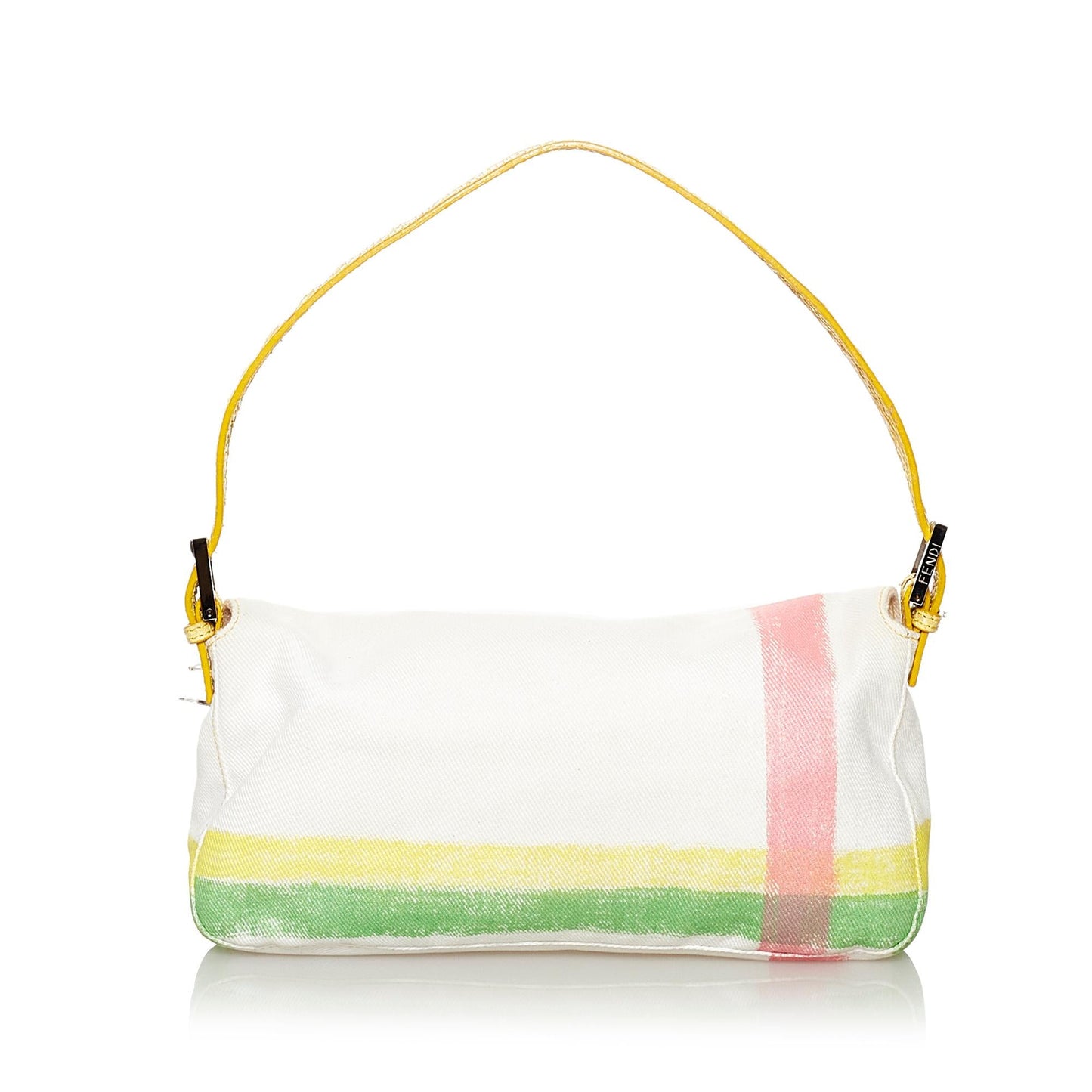 Luxury FendiBeaded Canvas Mamma Baguette (SHG-29763)