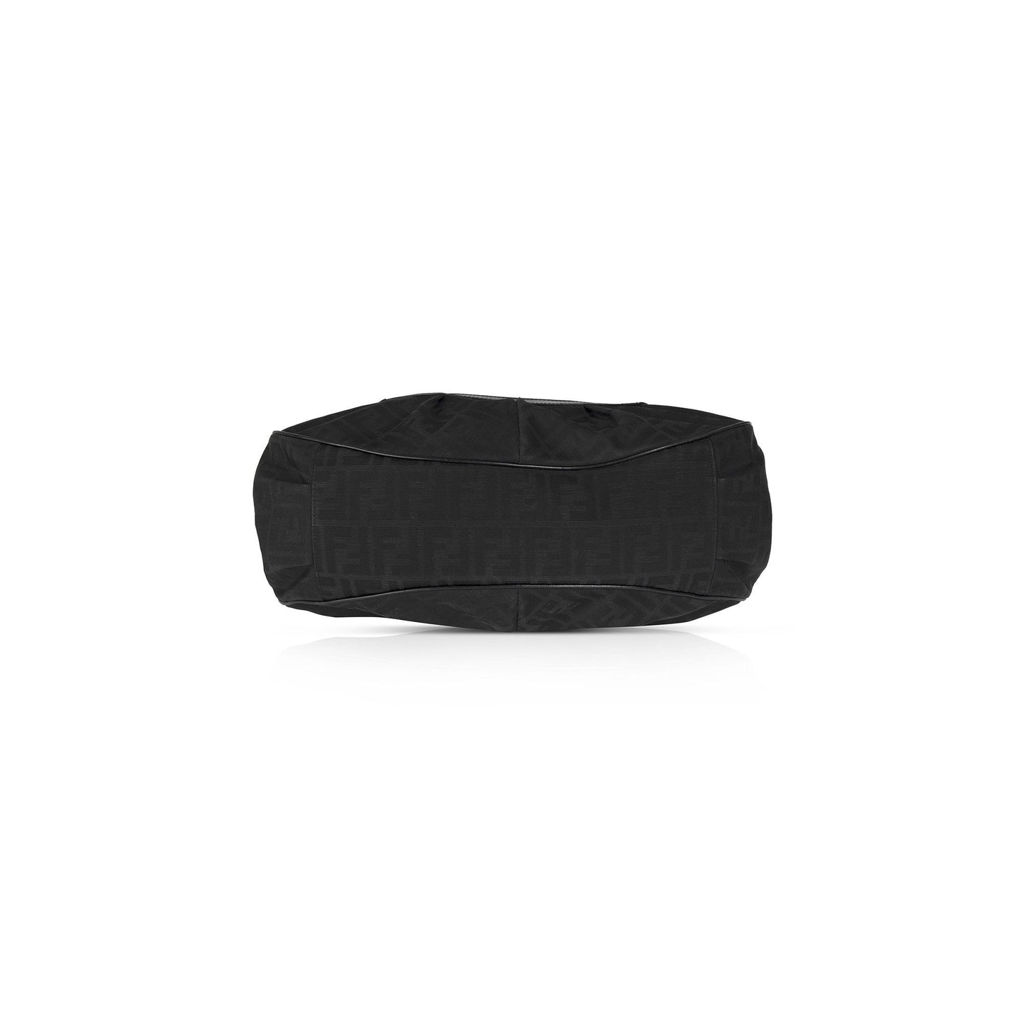Fendi Black Zucca Large Chef  Shoulder Bag