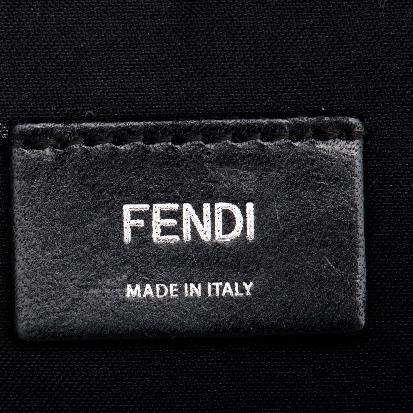 Fendi Brown FF Zucca Canvas Calfskin Leather 1974 Diagonal Belt Bag