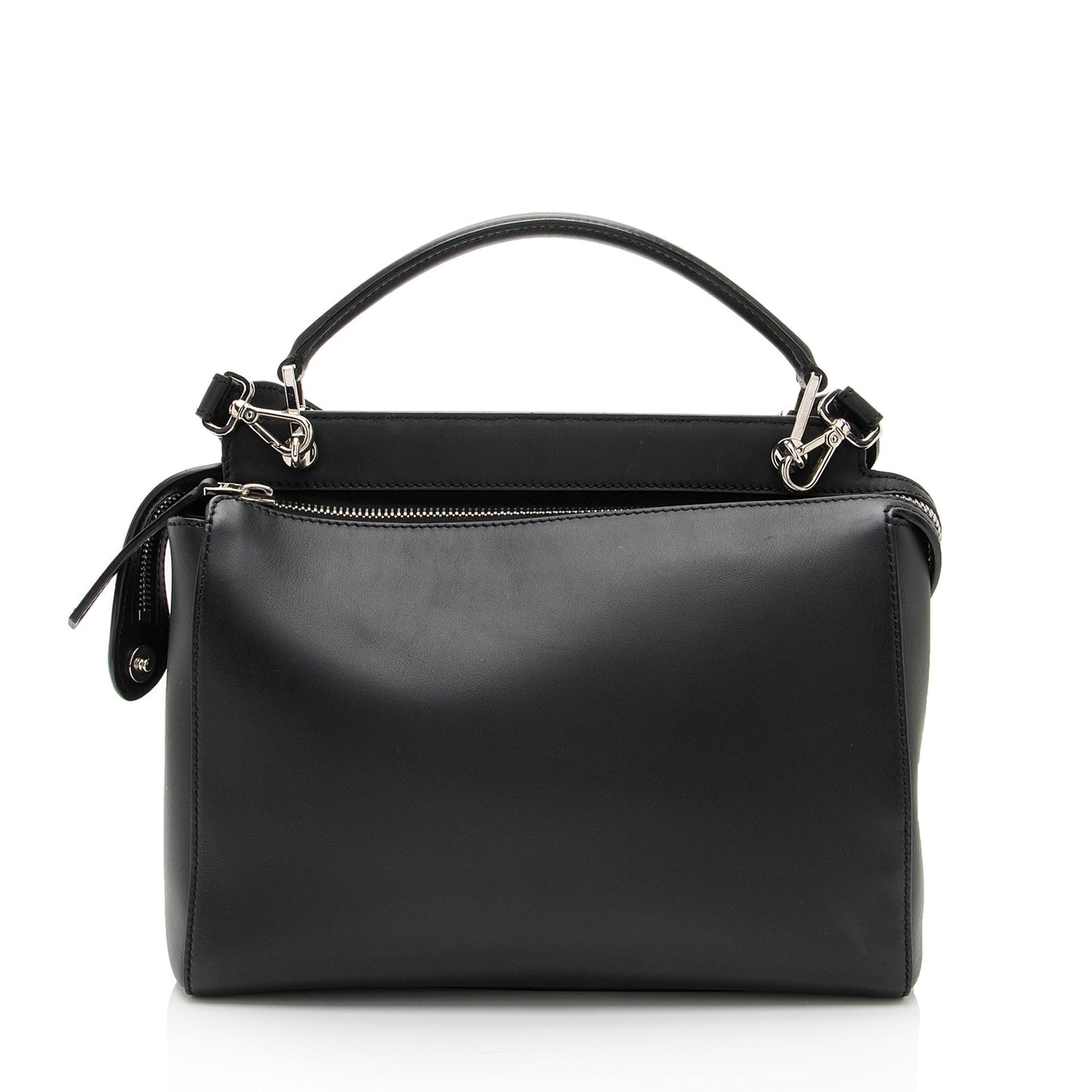 Luxury FendiCalfskin Dotcom Satchel (SHF-I8z6ds)