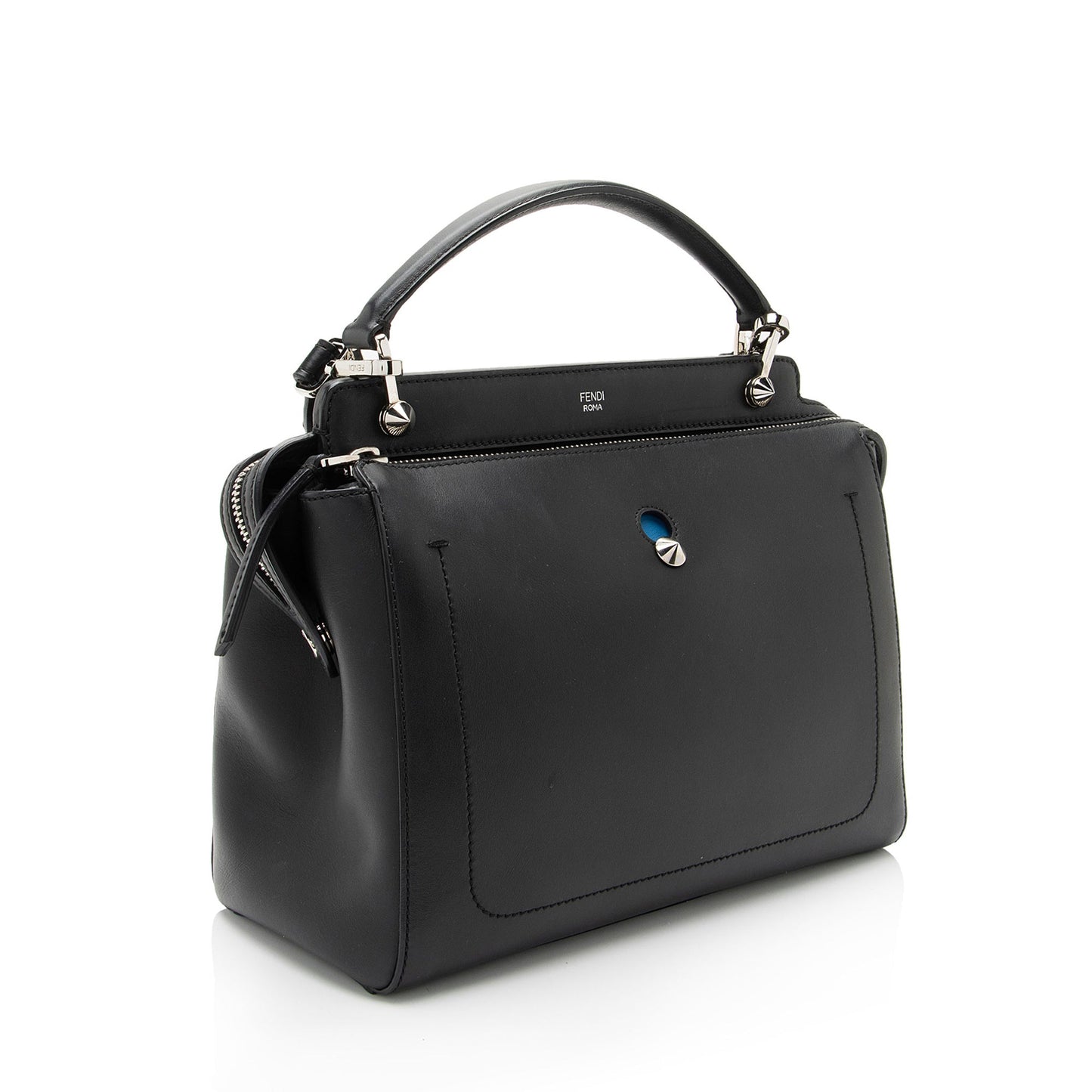Luxury FendiCalfskin Dotcom Satchel (SHF-I8z6ds)