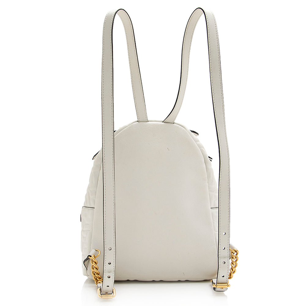 Luxury FendiCalfskin FF 1974 Mini Backpack (SHF-20302)