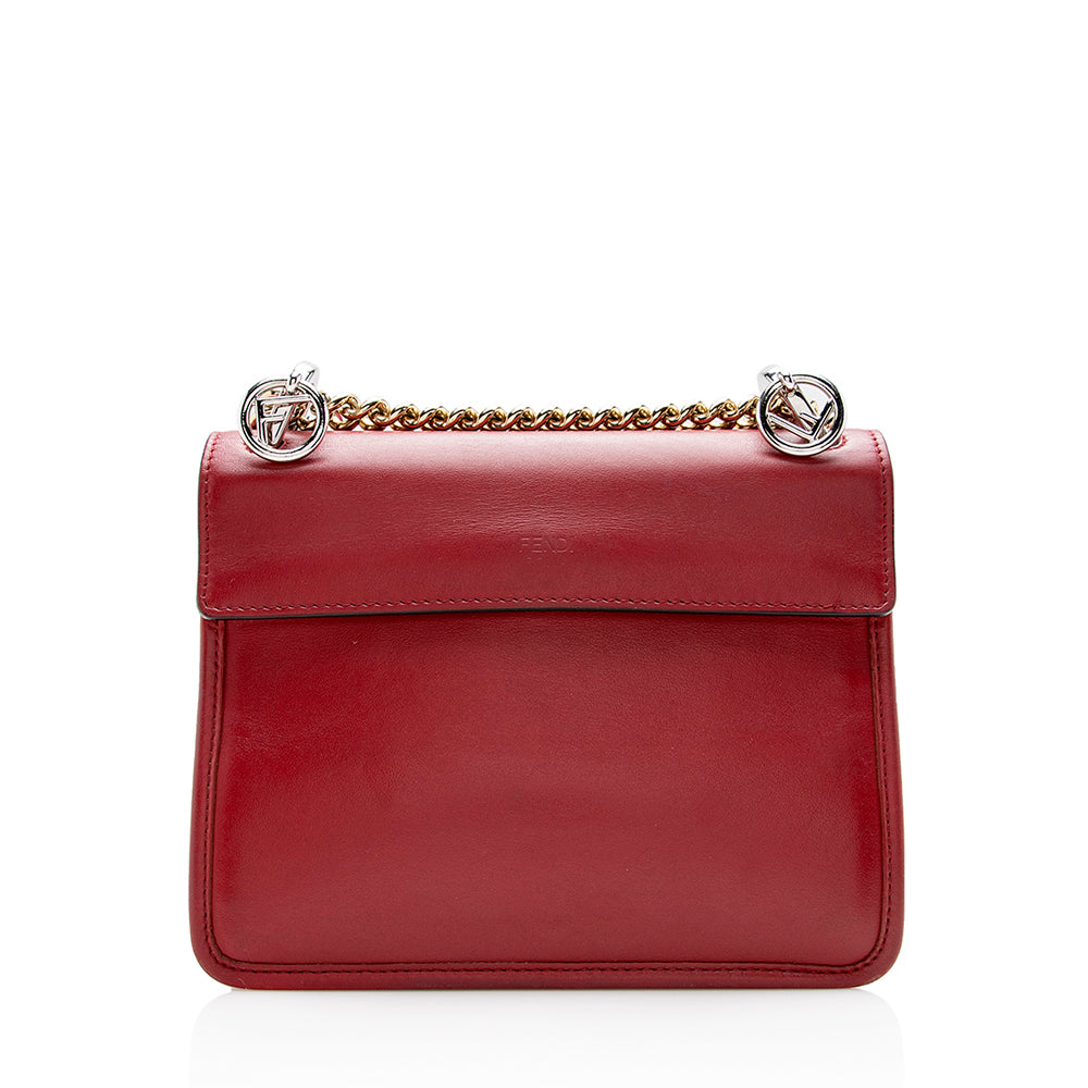 Luxury FendiCalfskin Kan I Shoulder Bag (SHF-13965)