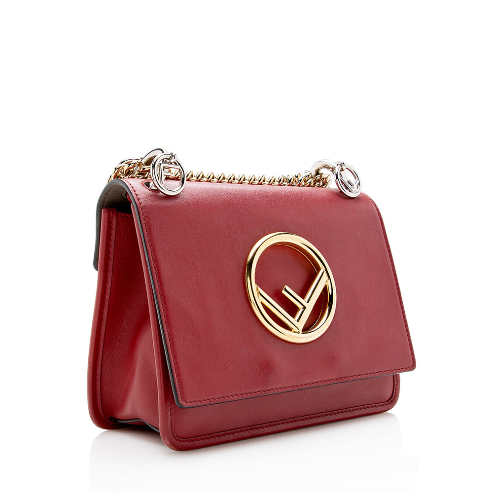 Luxury FendiCalfskin Kan I Shoulder Bag (SHF-13965)