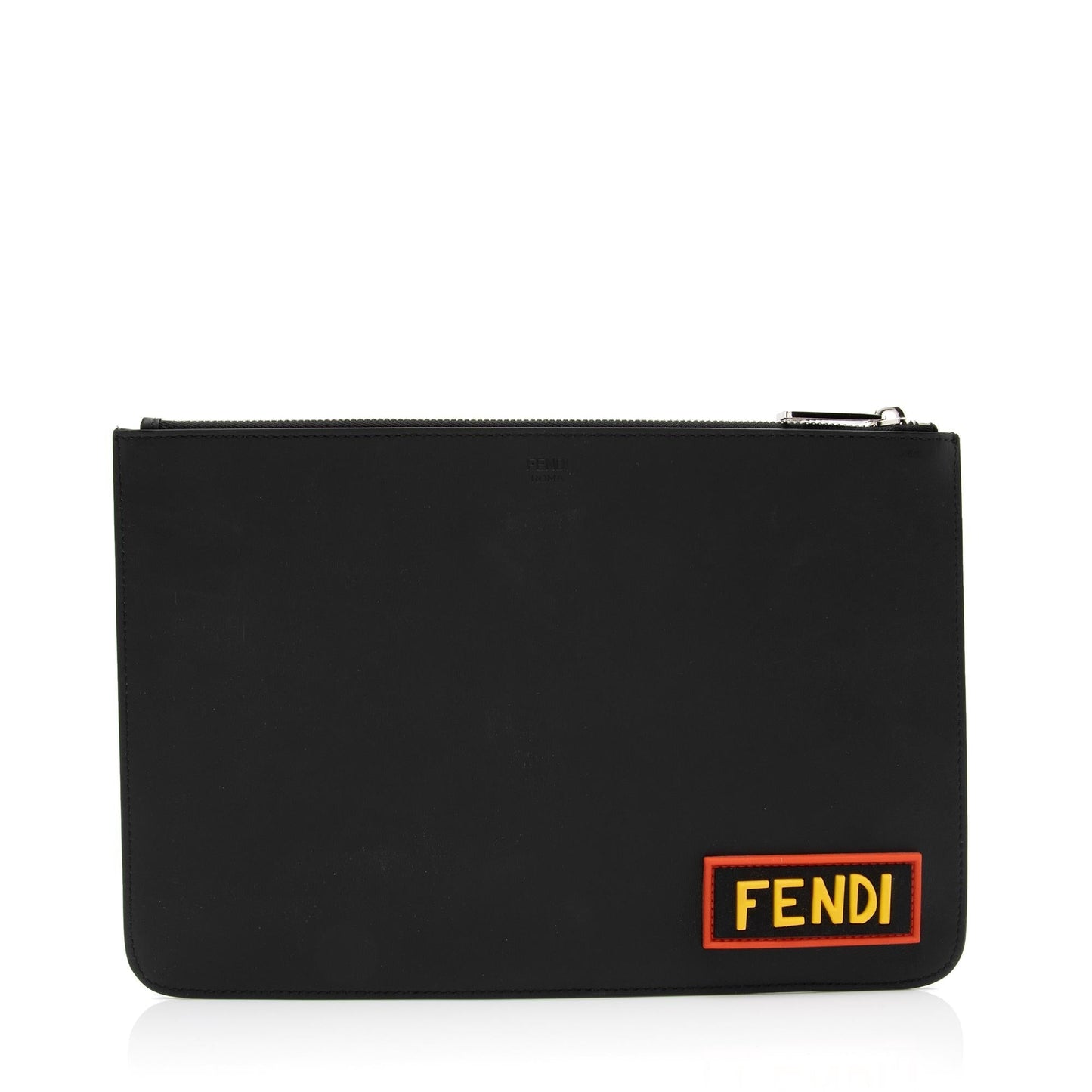 Luxury FendiCalfskin Love Vocabulary Pouch (SHF-23921)