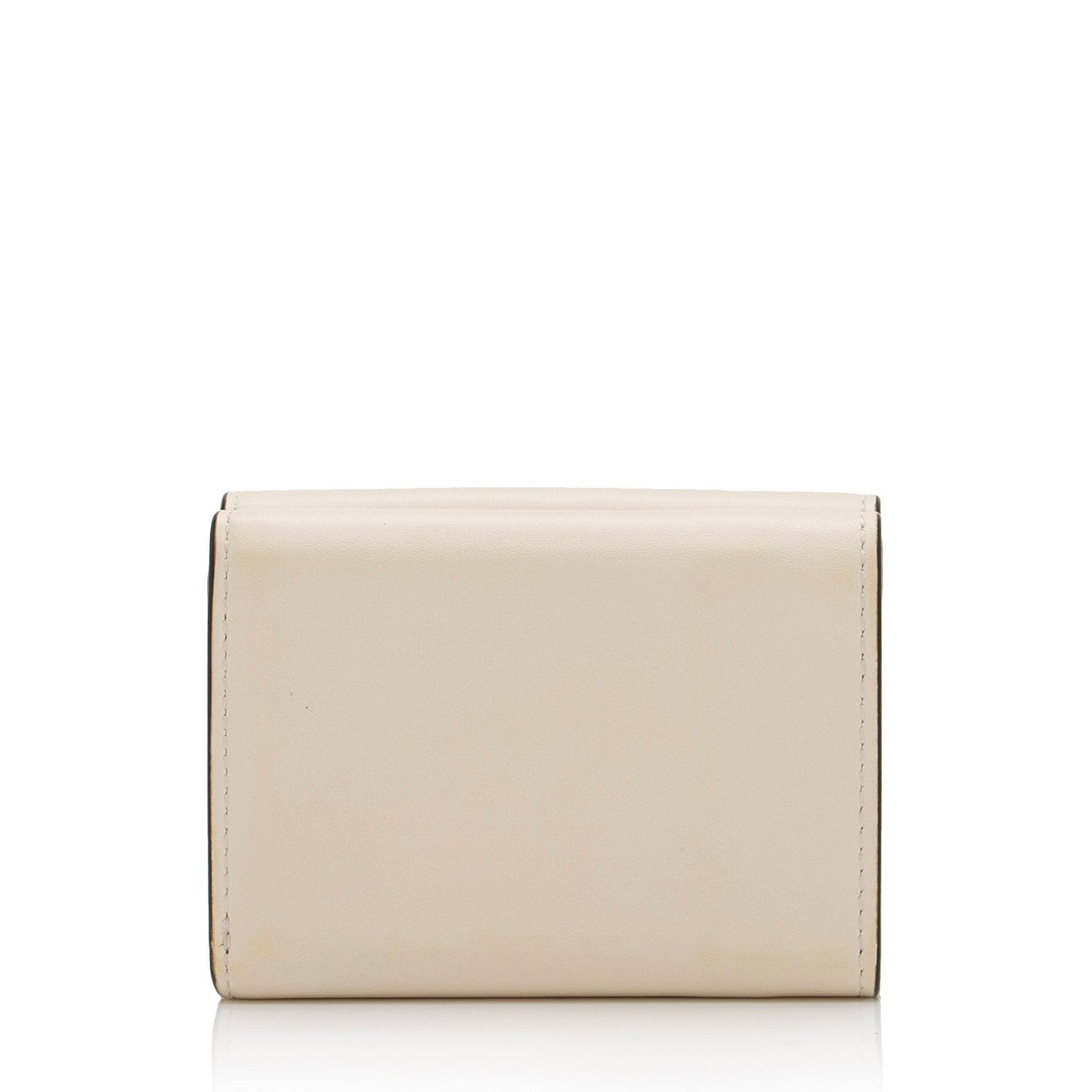Luxury FendiCalfskin Roma Micro Tri-Fold Wallet (SHF-uRF5Z1)