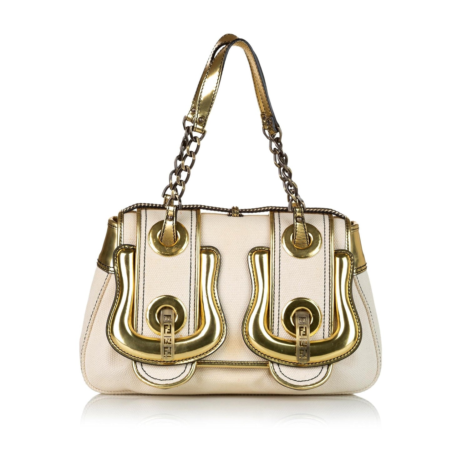 Luxury FendiCanvas B. Bag (SHG-33182)