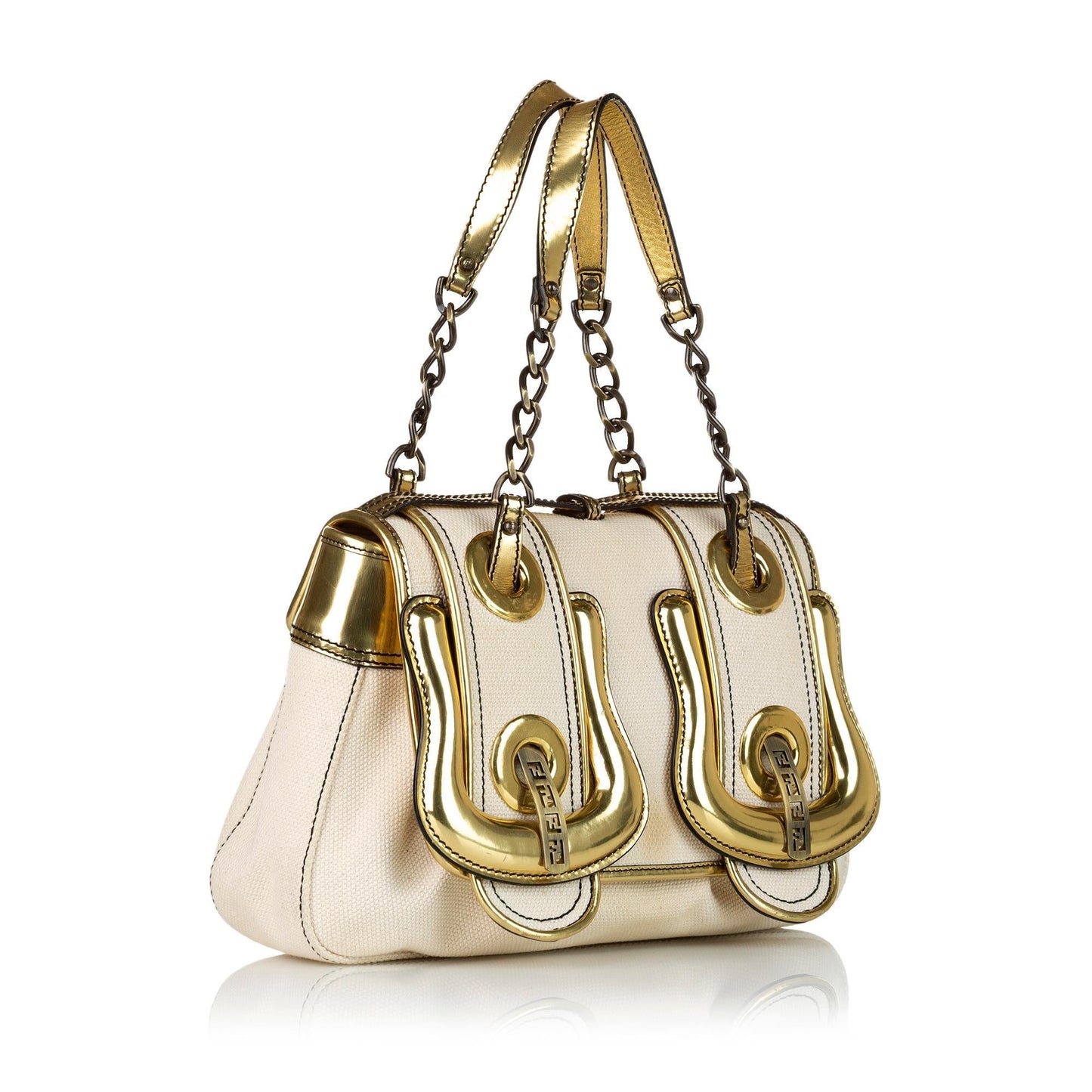 Luxury FendiCanvas B. Bag (SHG-37350)