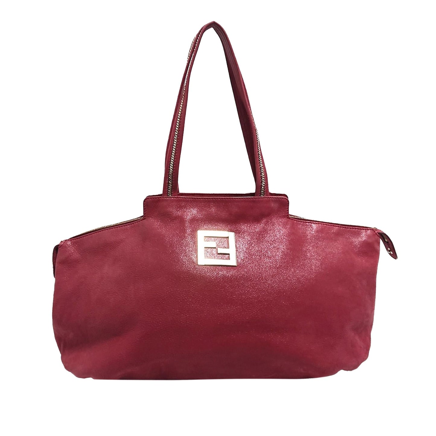 Luxury FendiChains Leather Tote Bag (SHG-36421)