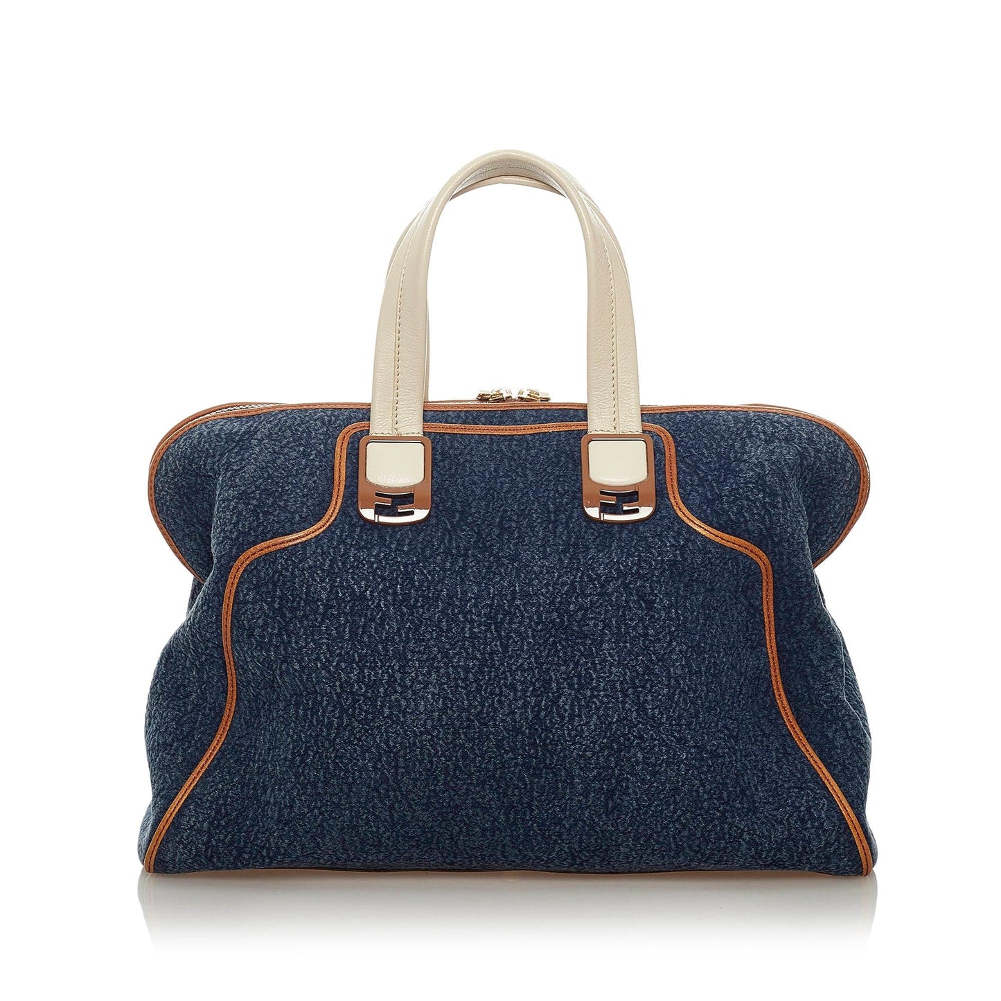 Luxury FendiChameleon Denim Satchel (SHG-29058)