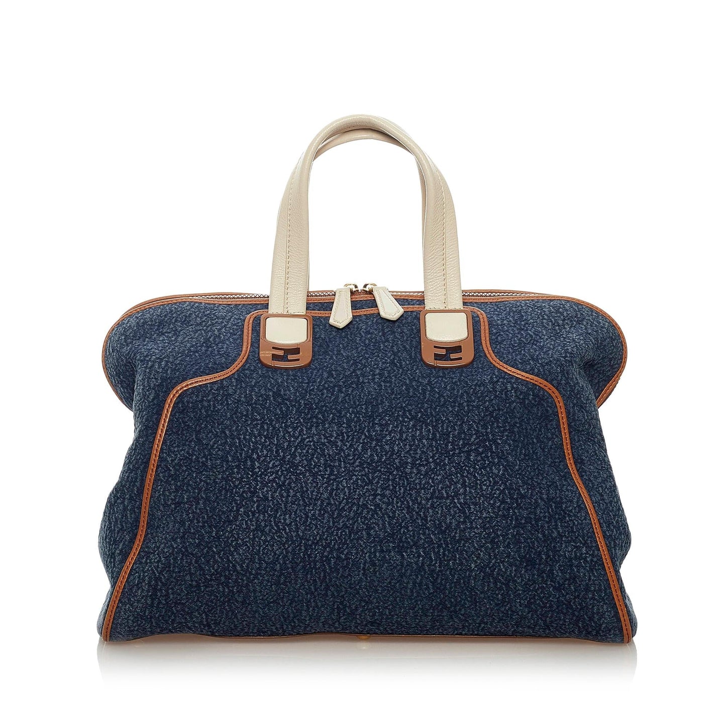 Luxury FendiChameleon Denim Satchel (SHG-29058)