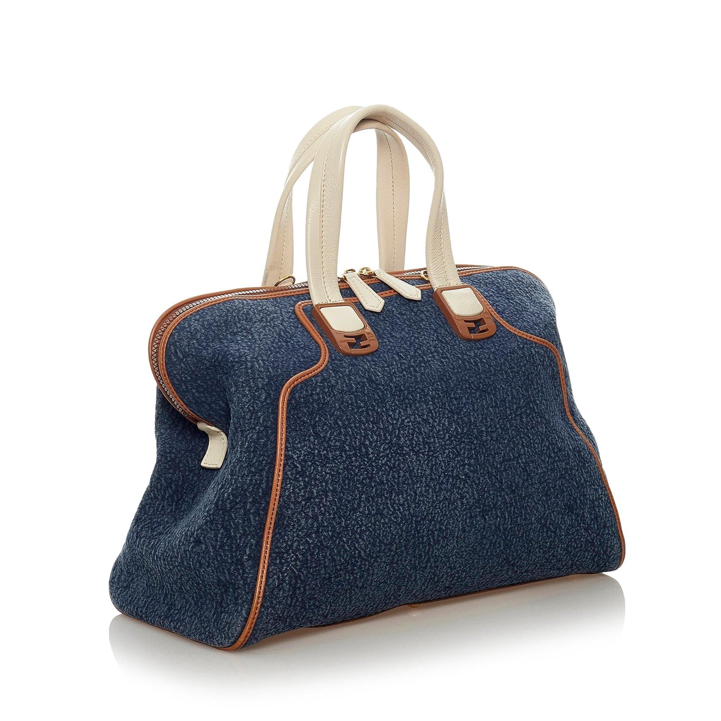 Luxury FendiChameleon Denim Satchel (SHG-29058)