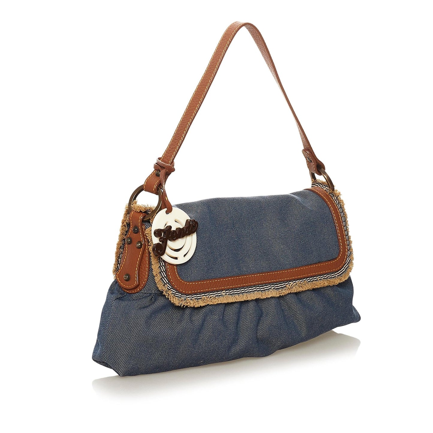 Luxury FendiChef Denim Shoulder Bag (SHG-34283)