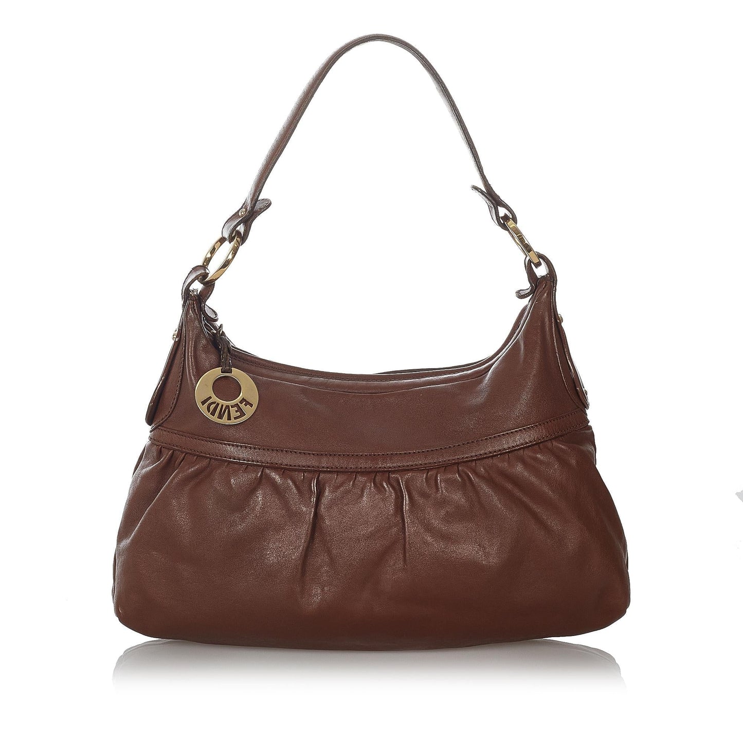 Luxury FendiChef Leather Shoulder Bag (SHG-26892)