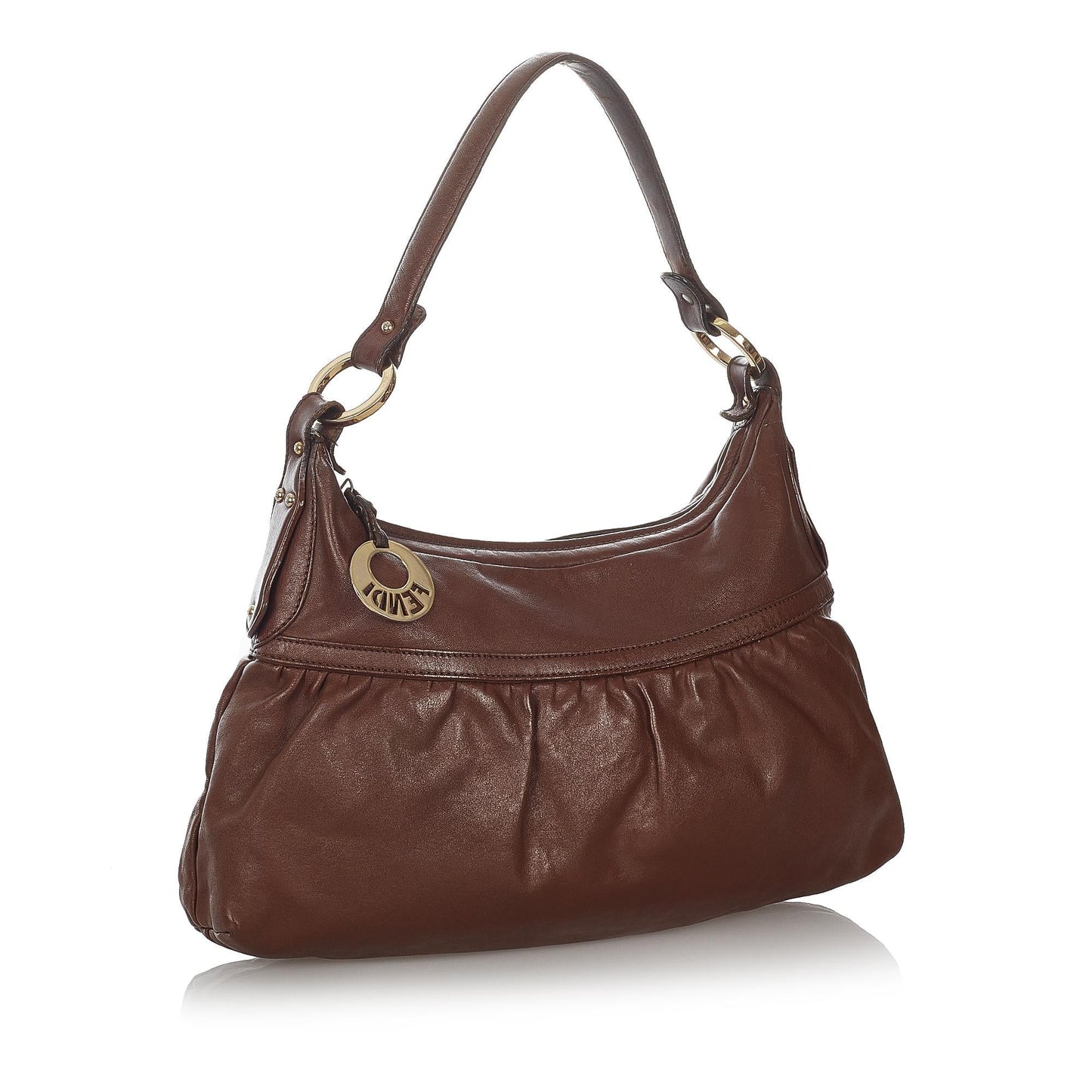 Luxury FendiChef Leather Shoulder Bag (SHG-26892)