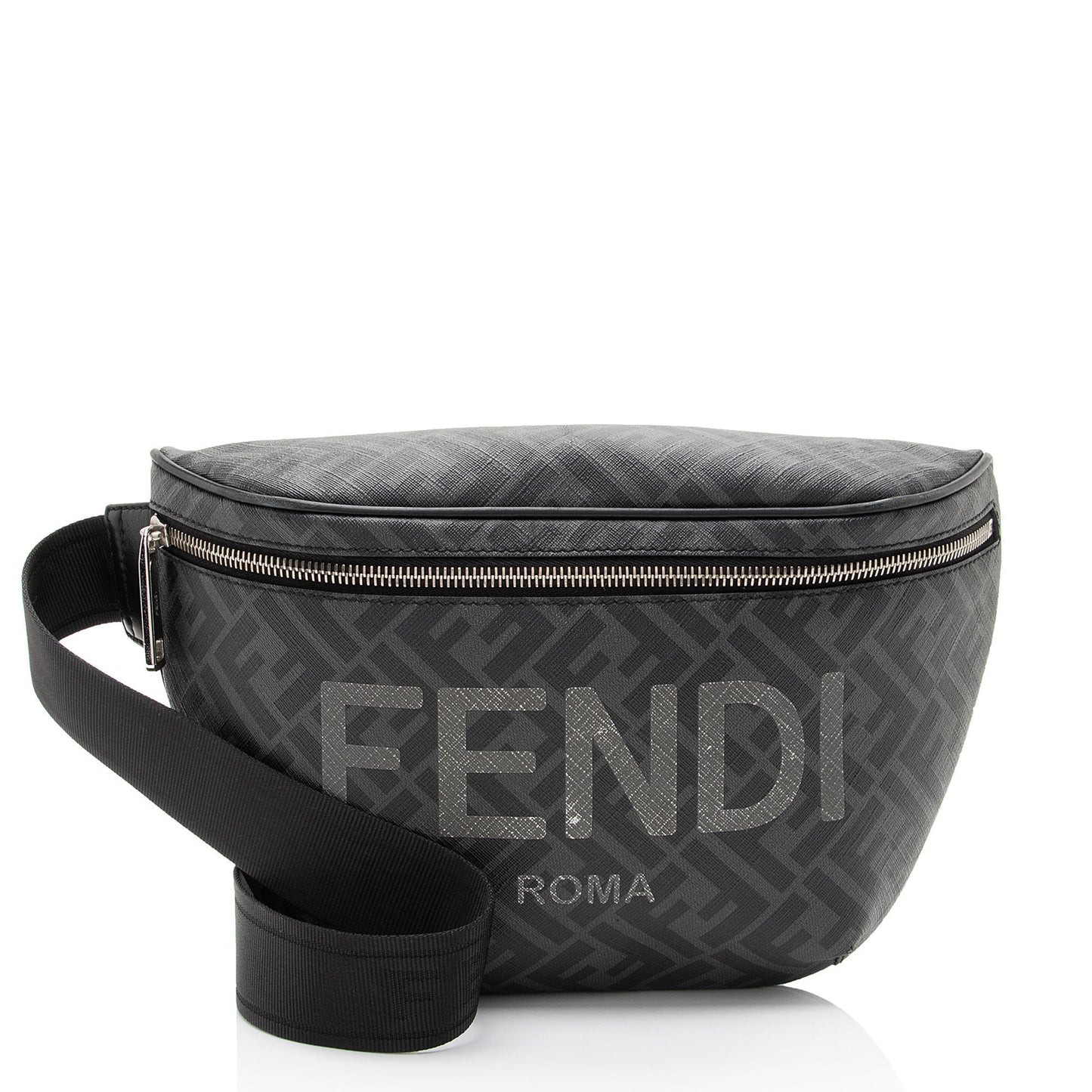 Luxury FendiCoated Canvas FF Belt Bag (SHF-JrxJdY)