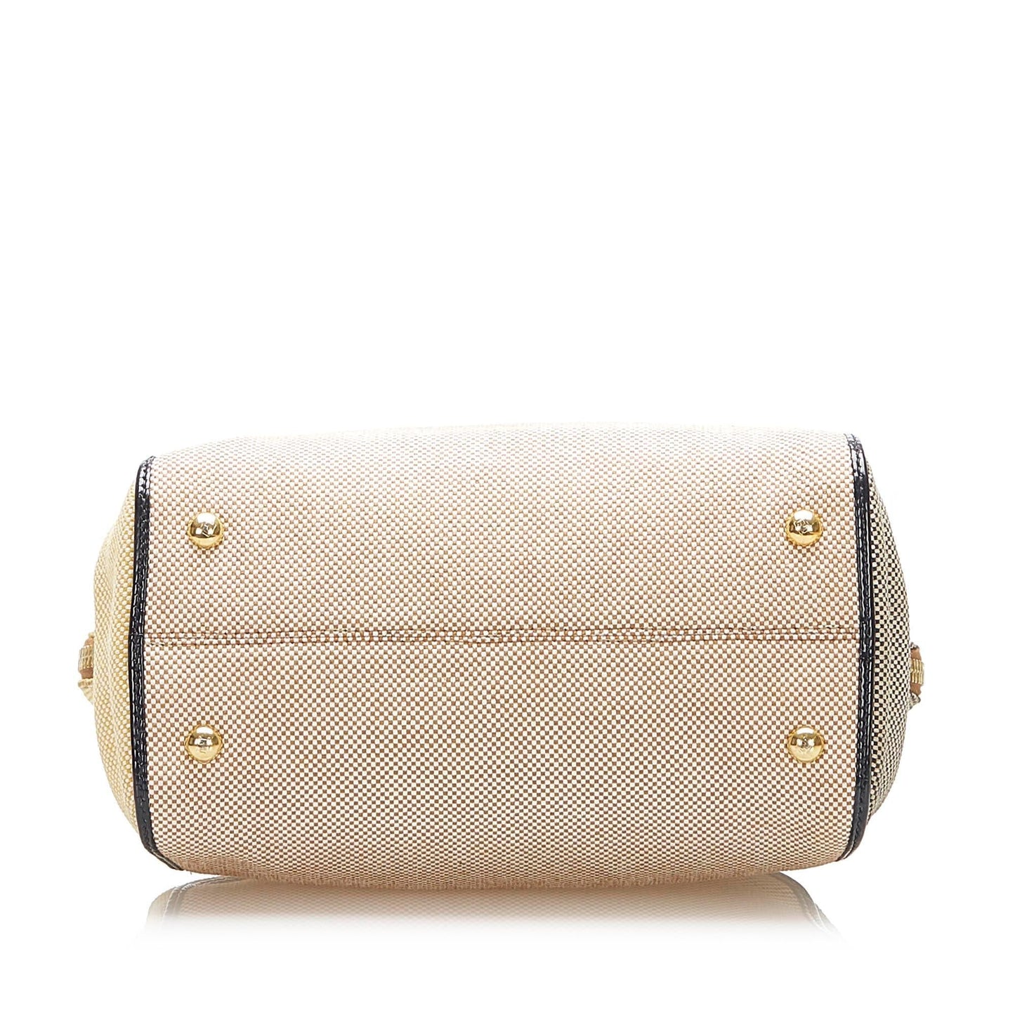Luxury FendiColorblock Canvas Chameleon (SHG-22352)