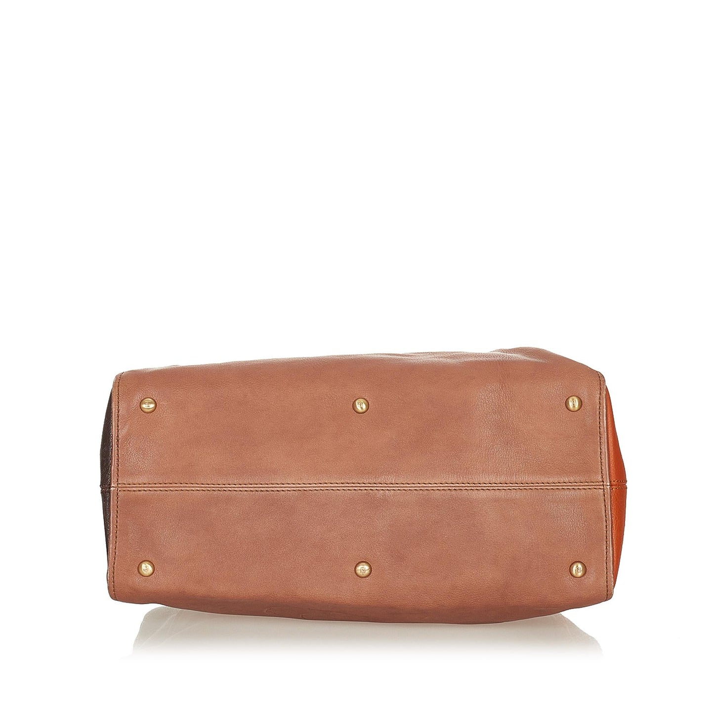 Luxury FendiColorblock Chameleon Leather Handbag (SHG-26956)
