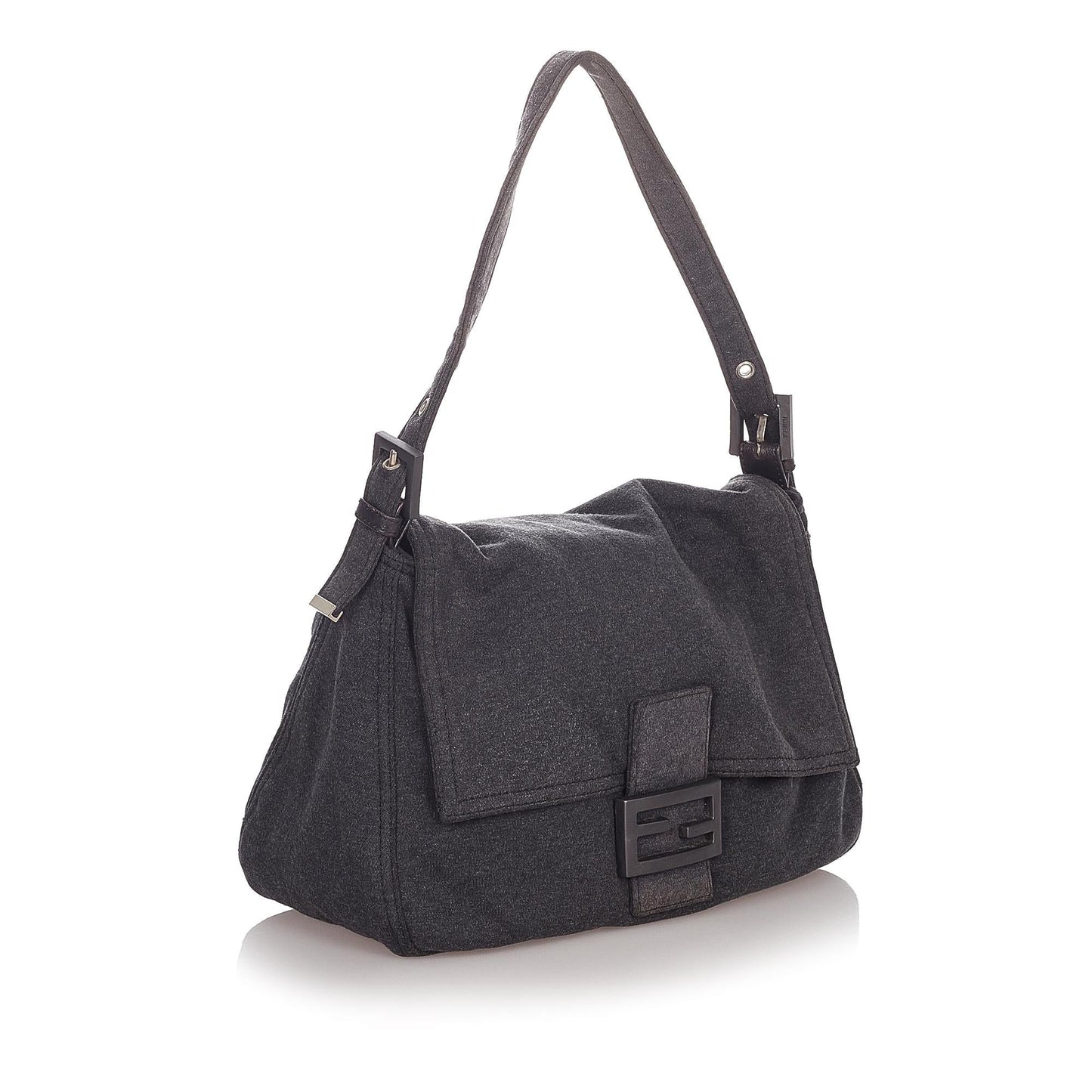 Luxury FendiCotton Mamma Baguette Shoulder Bag (SHG-32501)