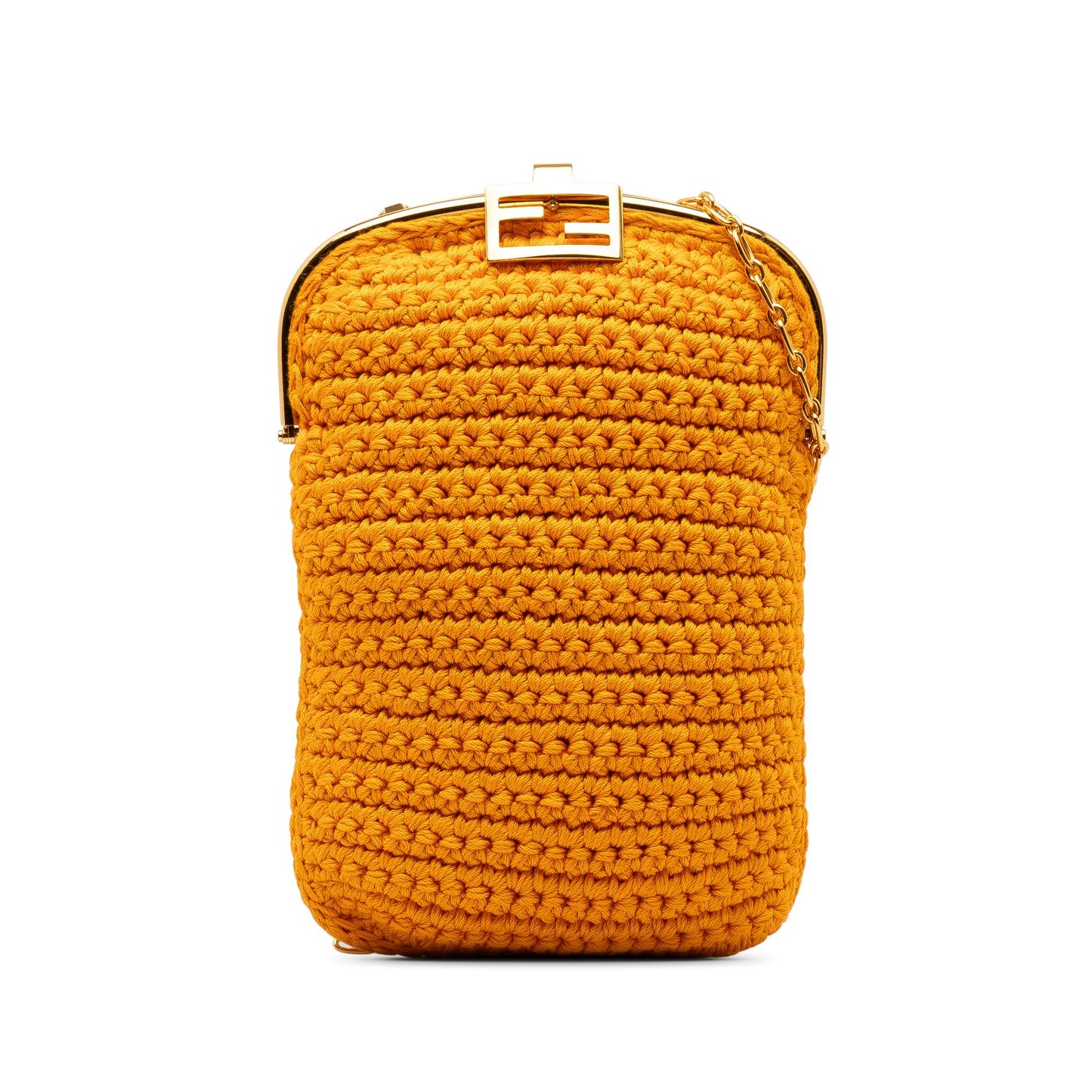 Luxury FendiCrochet Baguette Phone Bag (SHG-uAlpHd)