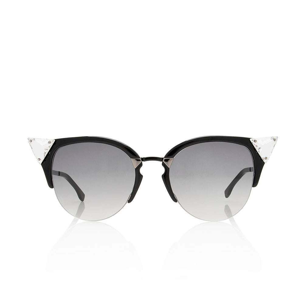 Luxury FendiCrystal Cat Eye Sunglasses (SHF-14387)