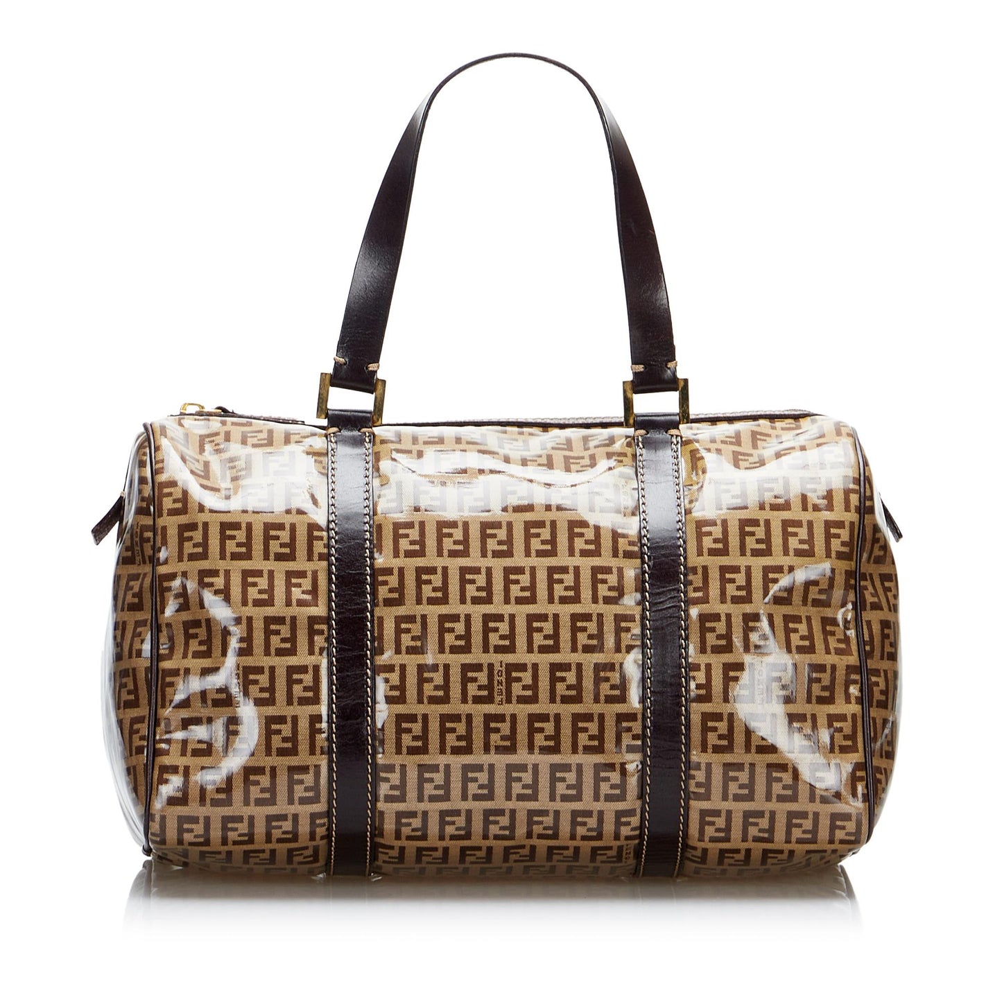 Luxury FendiCrystal Zucchino Boston Bag (SHG-MmeMkw)