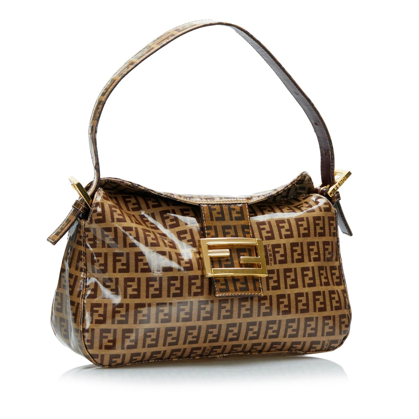 Luxury FendiCrystal Zucchino Double Flap (SHG-lFxEd7)