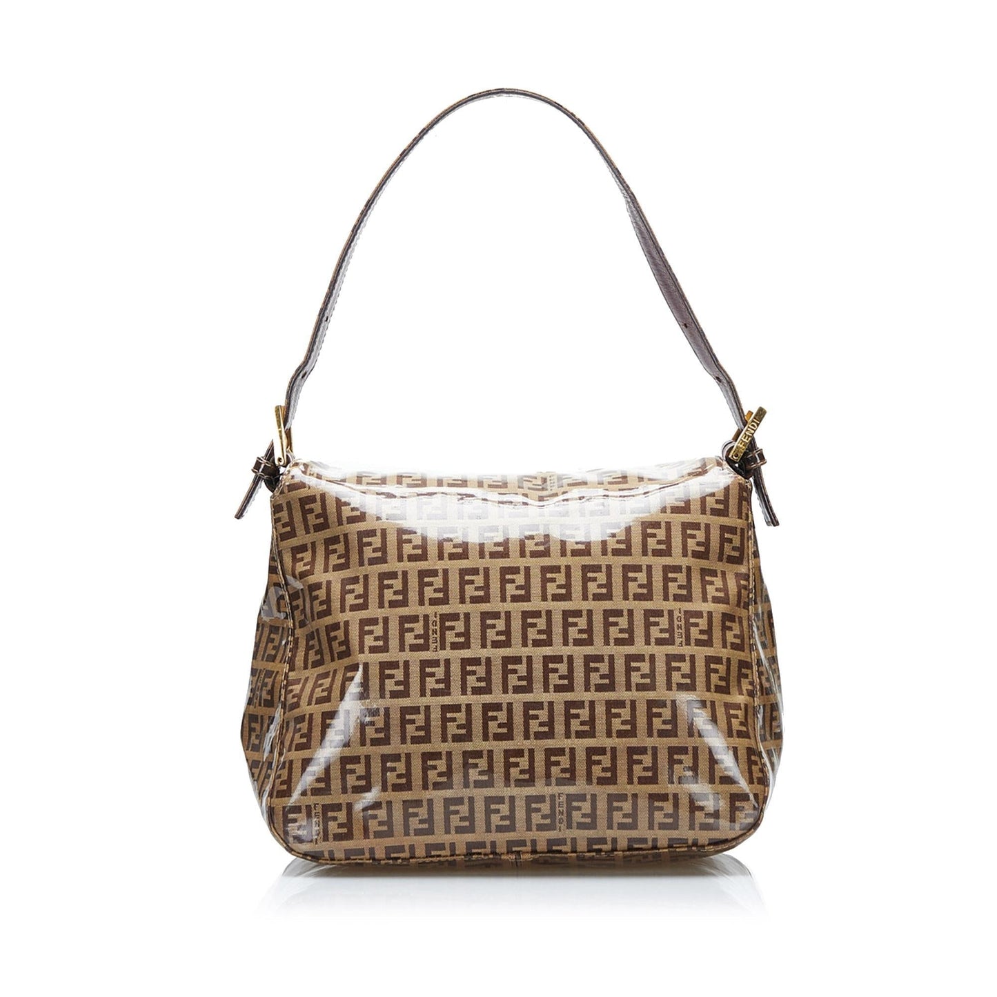 Luxury FendiCrystal Zucchino  Flap Baguette (SHG-MKFmEx)