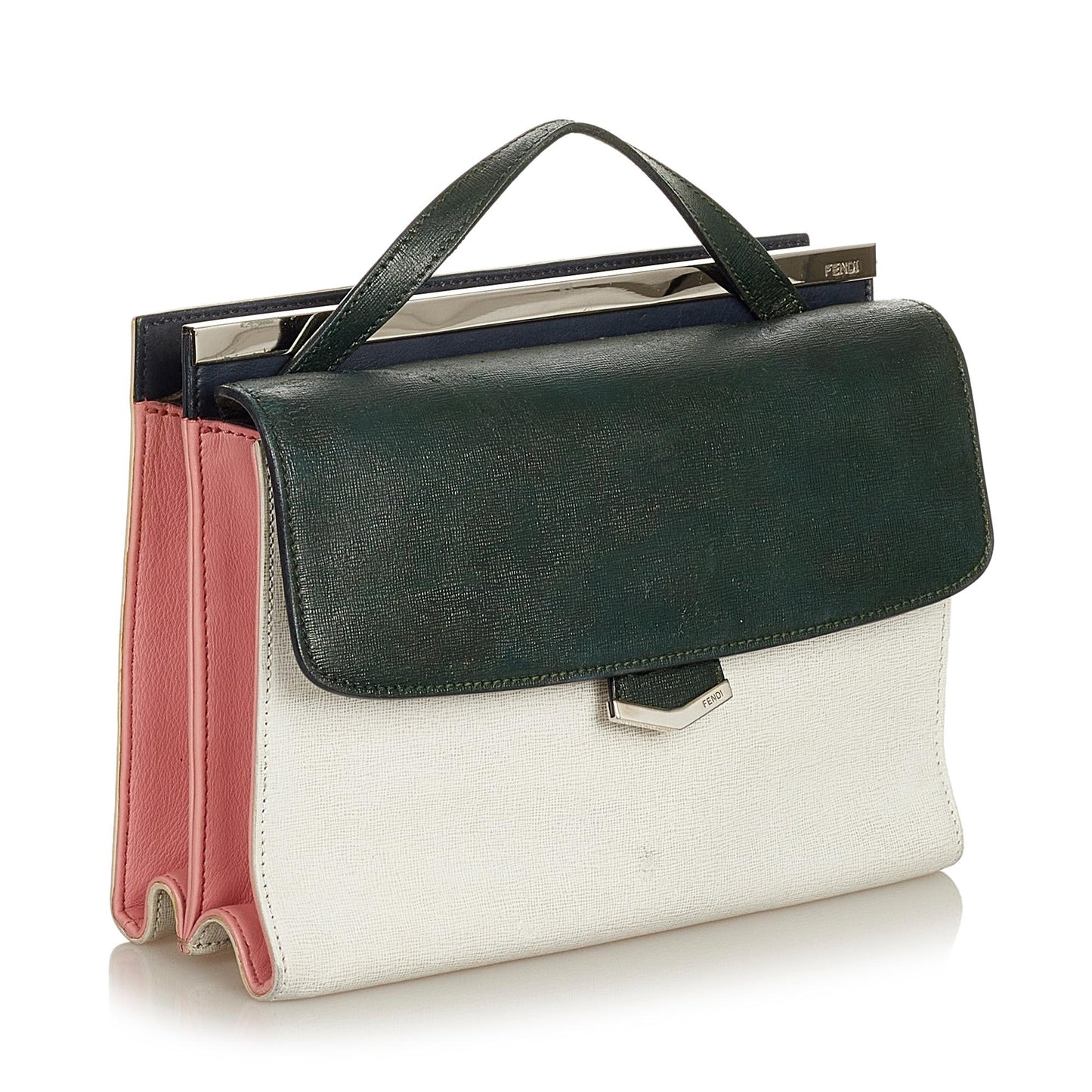 Luxury FendiDemi Jour Leather Satchel (SHG-25796)