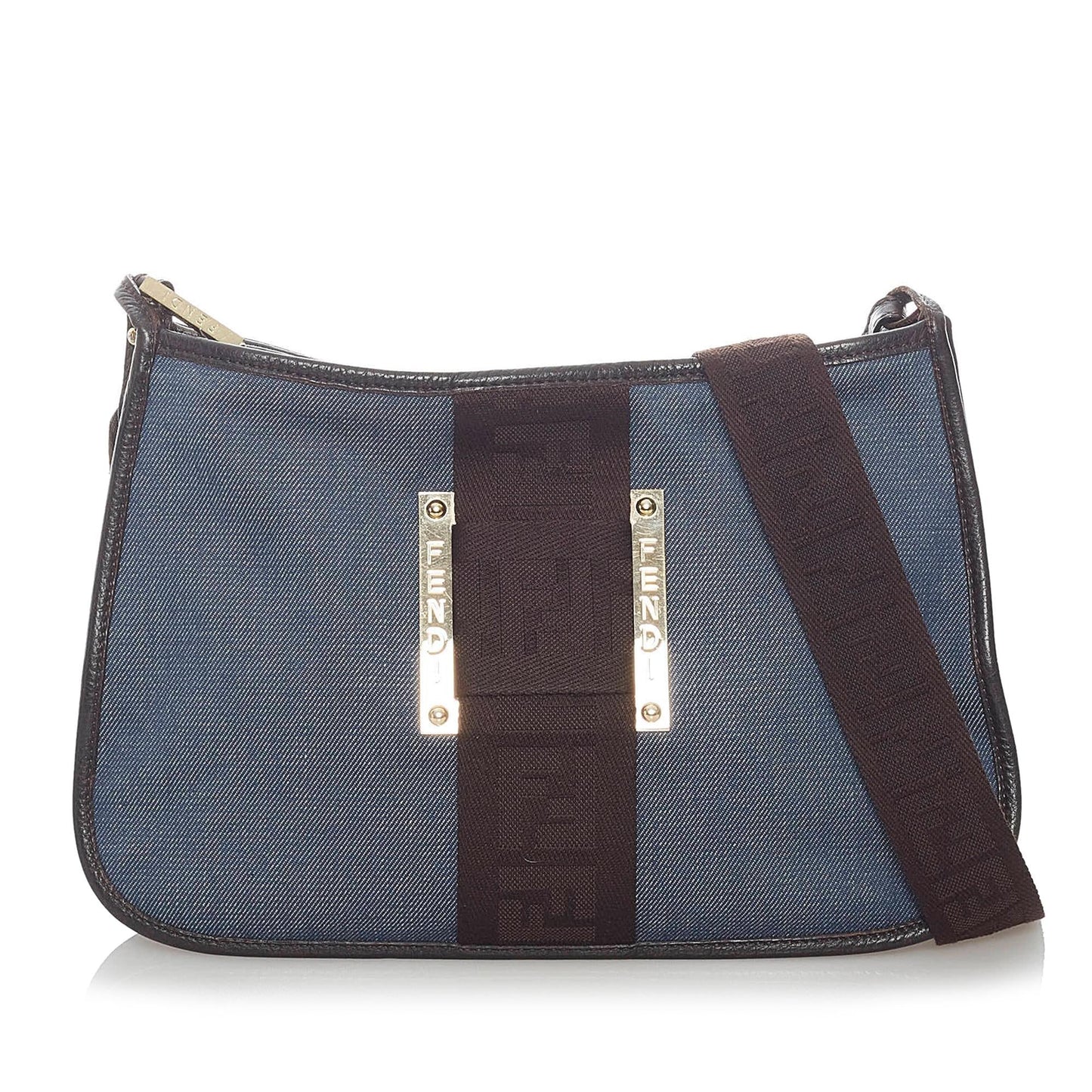 Luxury FendiDenim Crossbody Bag (SHG-31900)