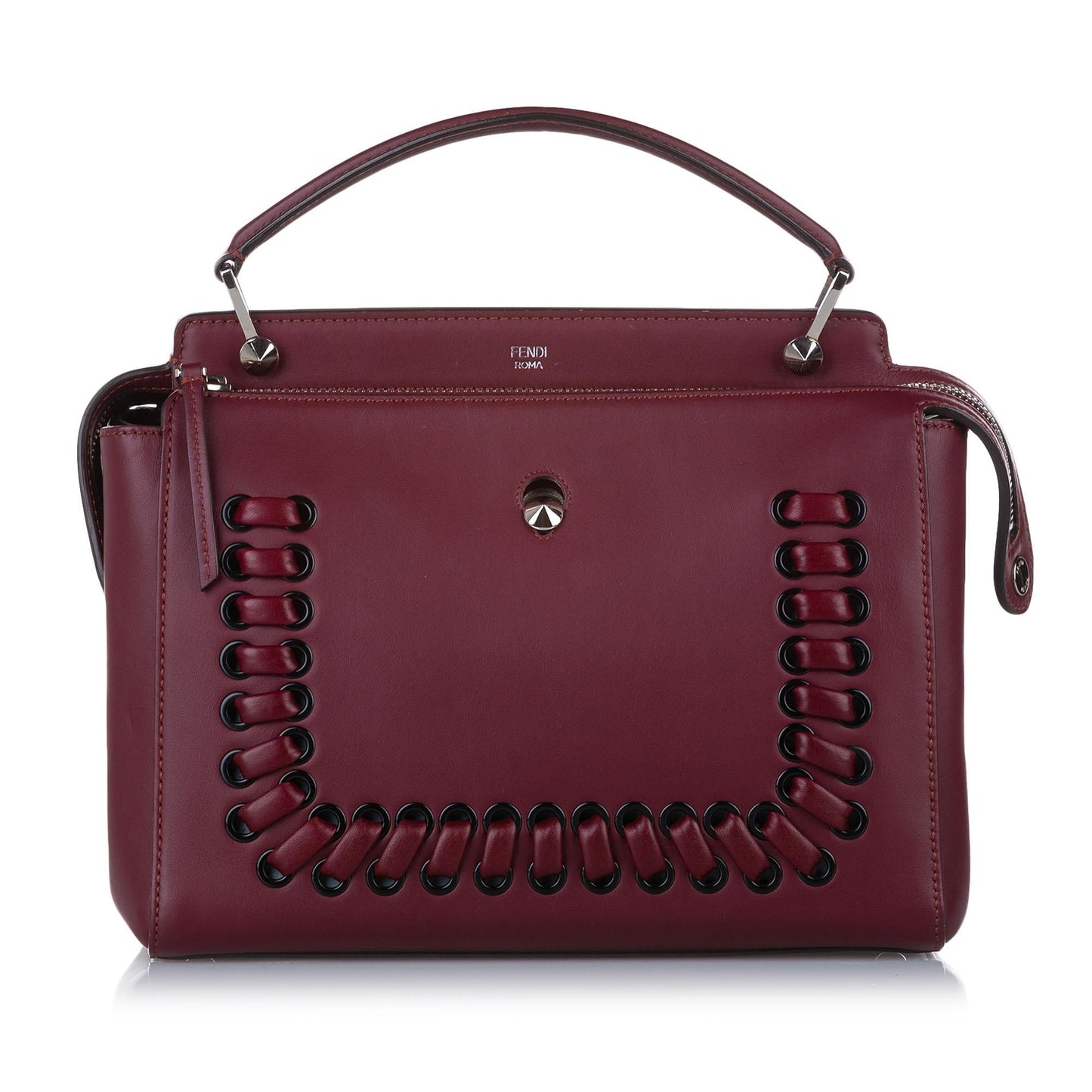 Luxury FendiDotCom Leather Satchel (SHG-32334)