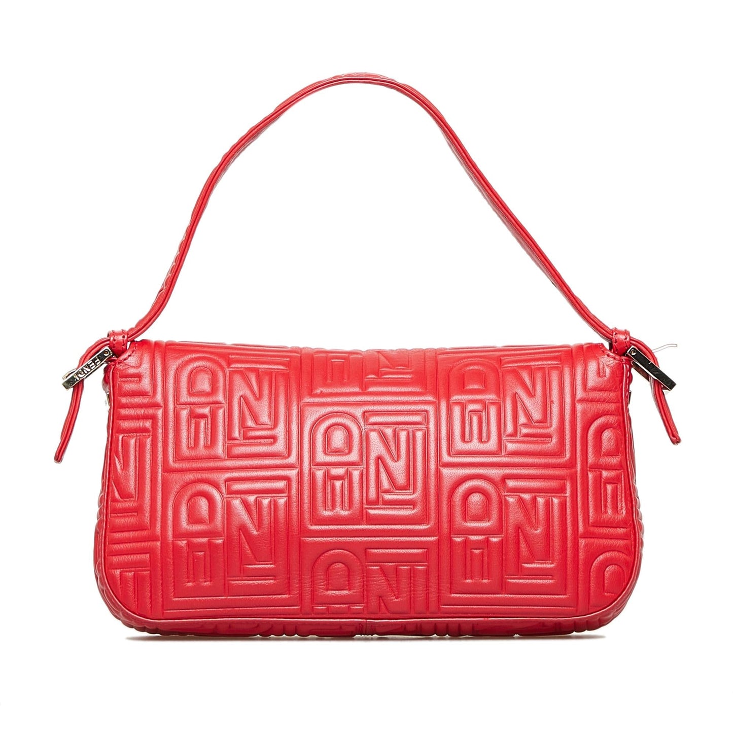 Luxury FendiEmbossed Leather Mamma Baguette (SHG-MZAgAO)
