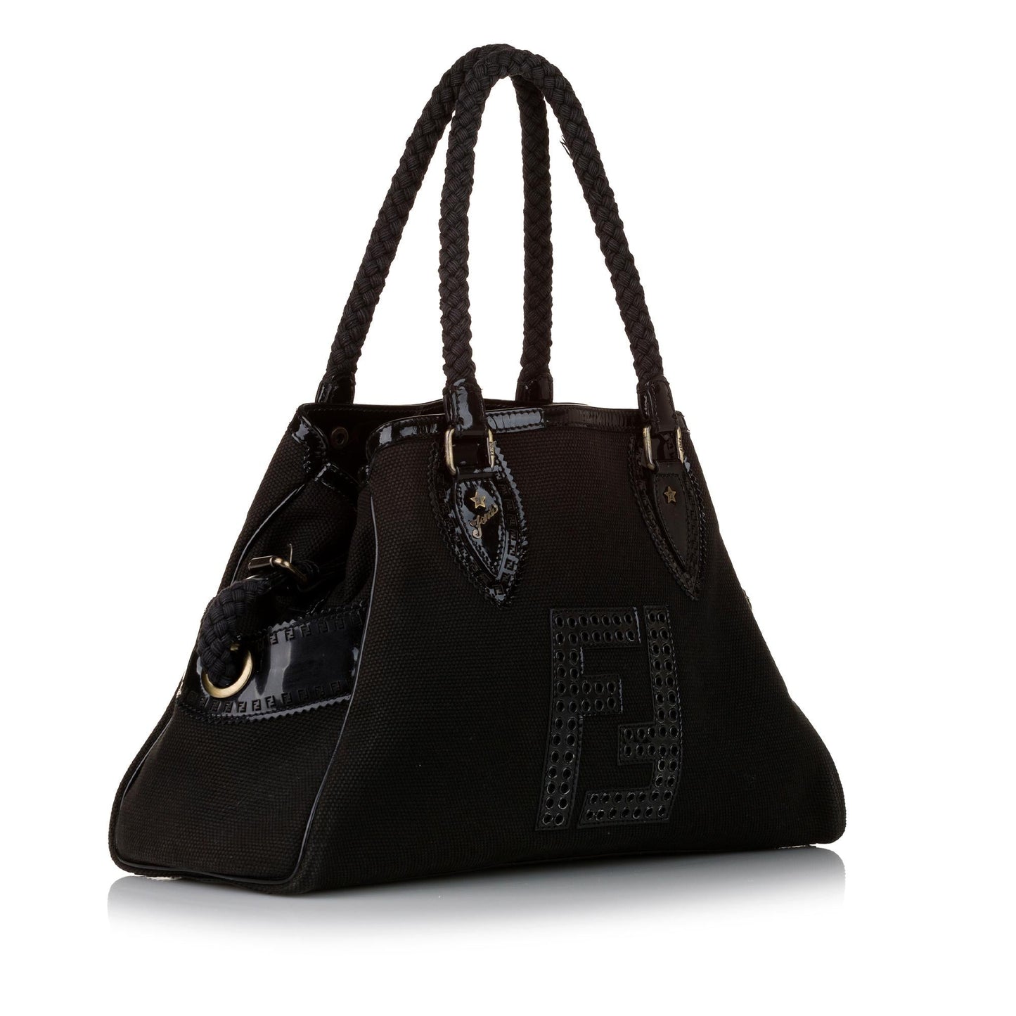 Luxury FendiEtniko Canvas Tote Bag (SHG-32197)