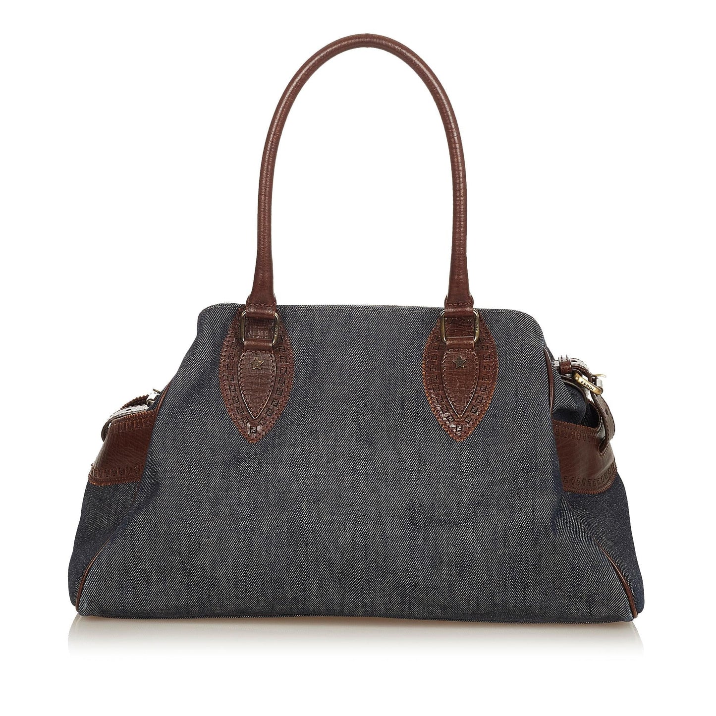 Luxury FendiEtniko Denim Shoulder Bag (SHG-26424)